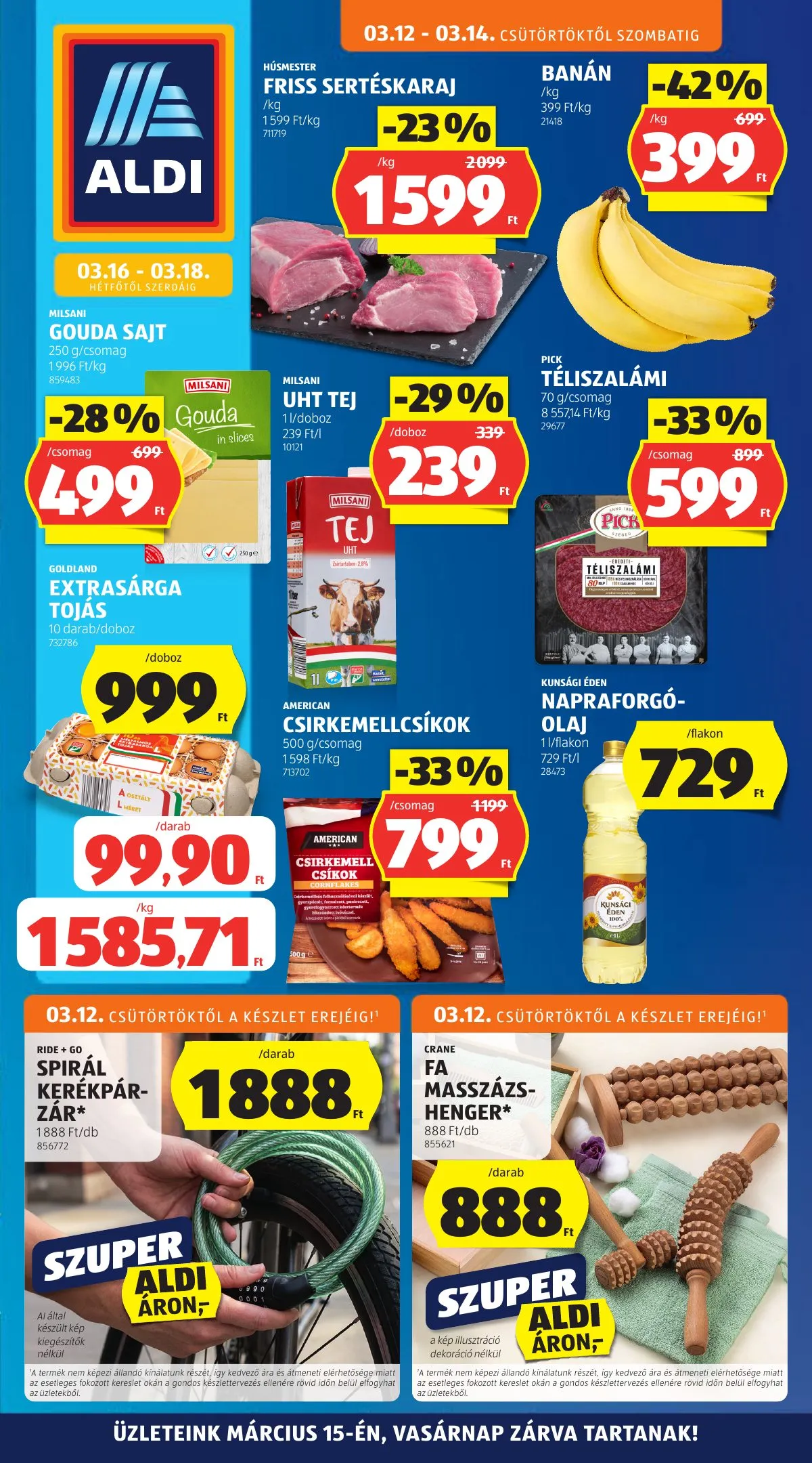 Aldi akciós újság 03.12–03.18