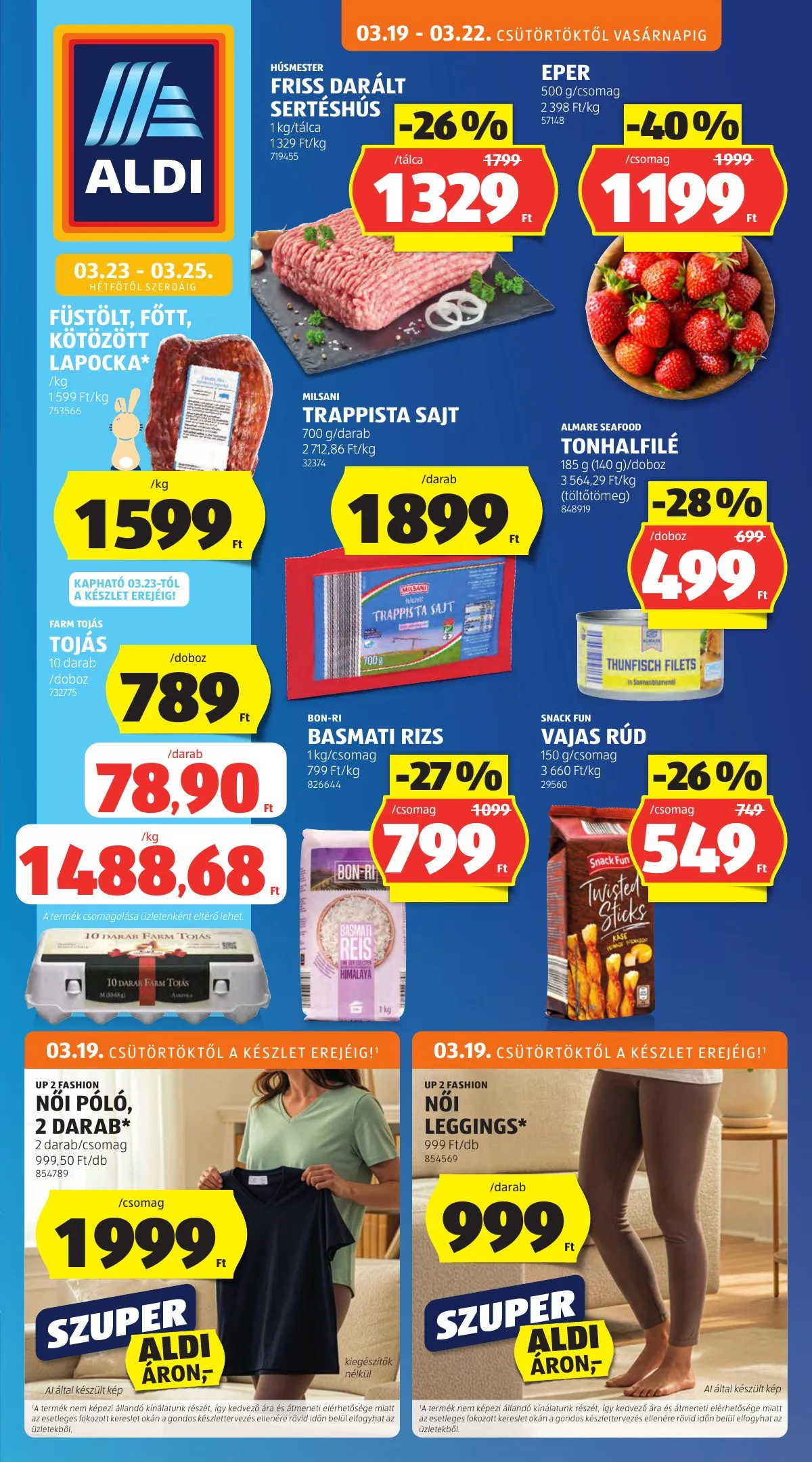 Aldi akciós újság 03.19–03.25
