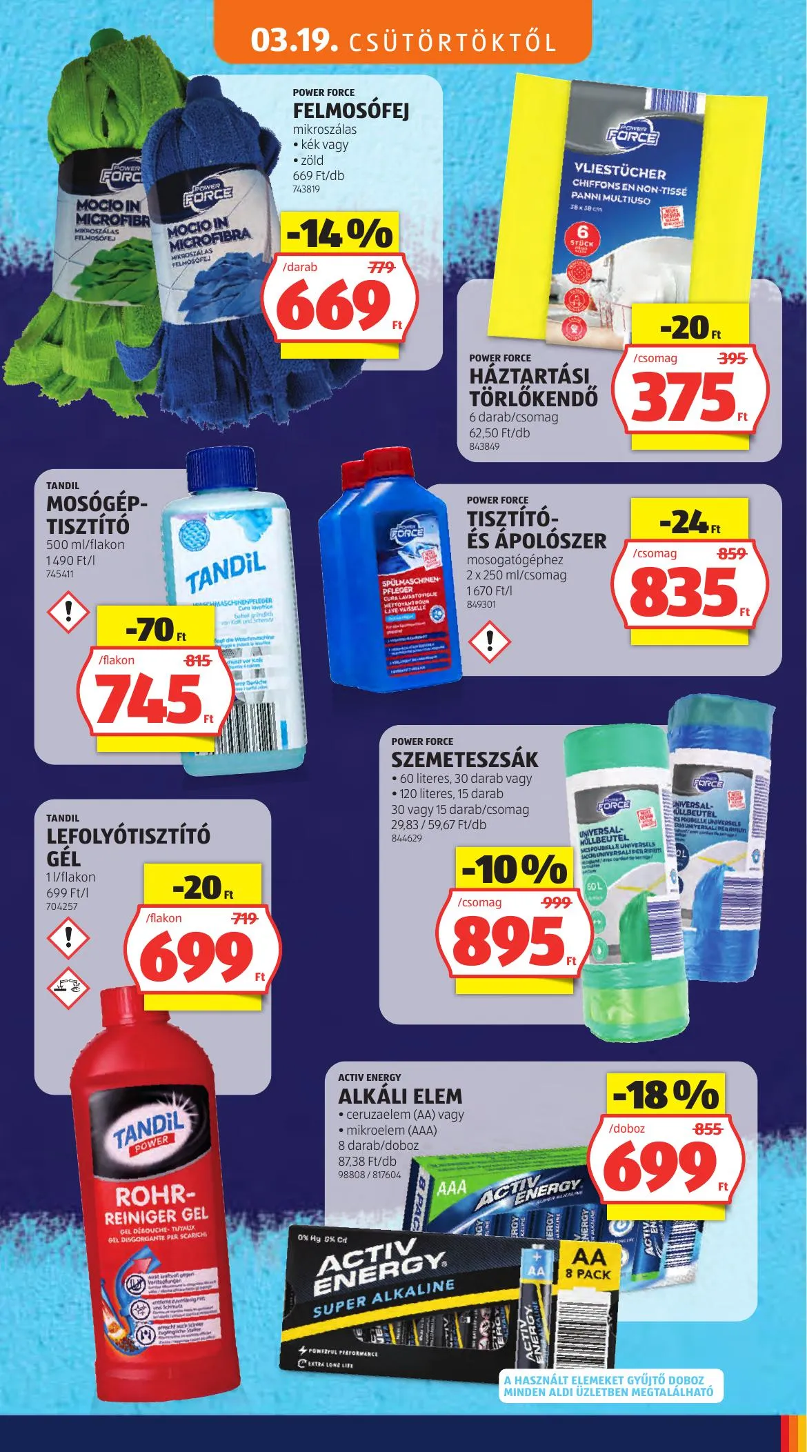 Aldi akciós újság 03.19–03.25 – 23. oldal