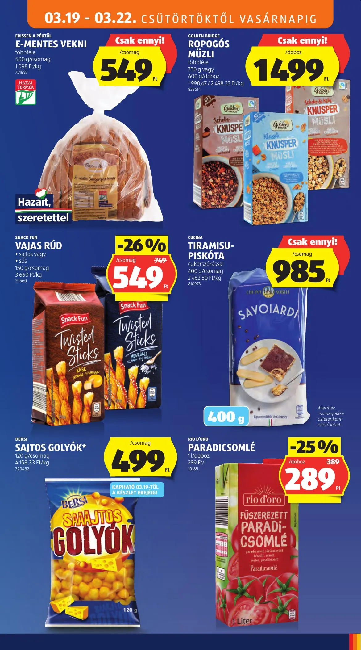 Aldi akciós újság 03.19–03.25 – 33. oldal