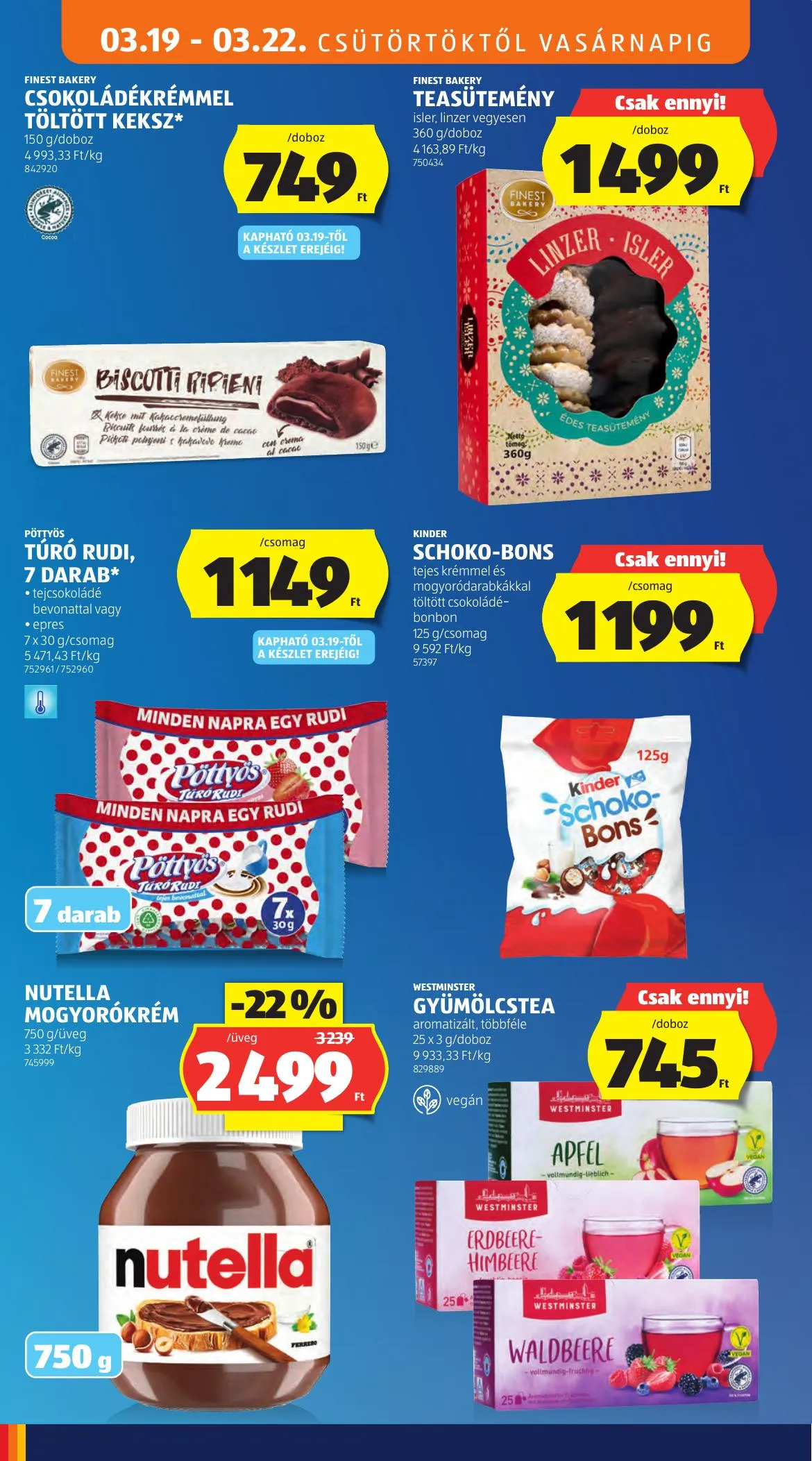 Aldi akciós újság 03.19–03.25 – 34. oldal