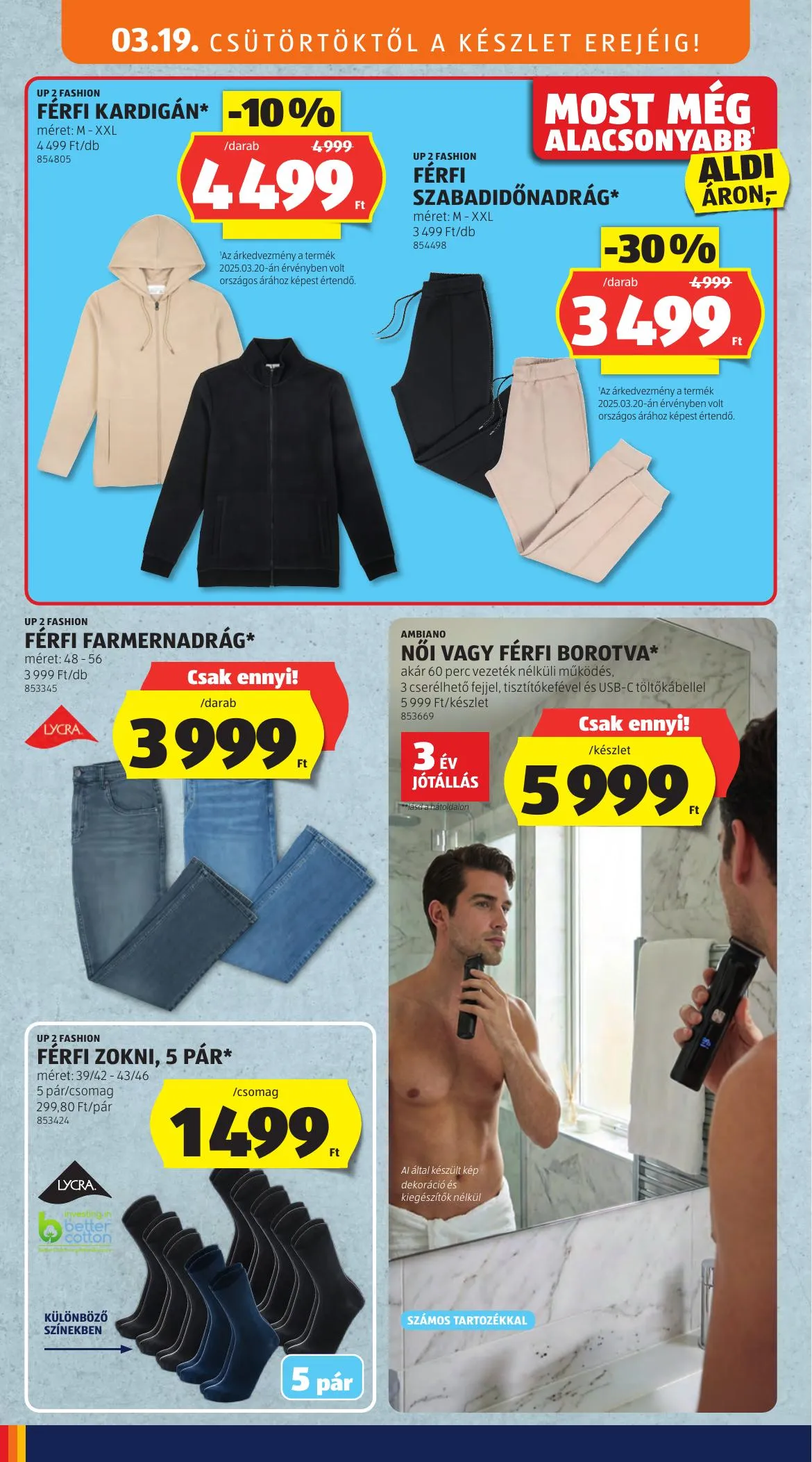 Aldi akciós újság 03.19–03.25 – 42. oldal
