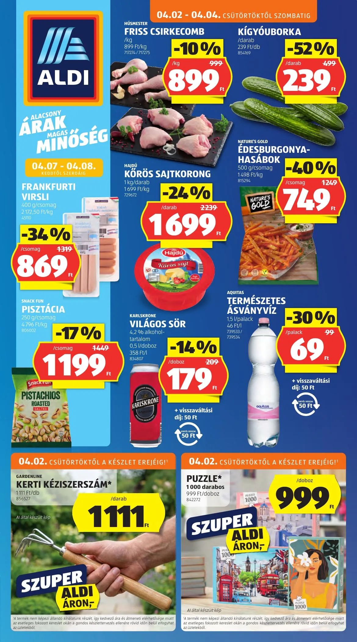 Aldi akciós újság 04.02–04.08