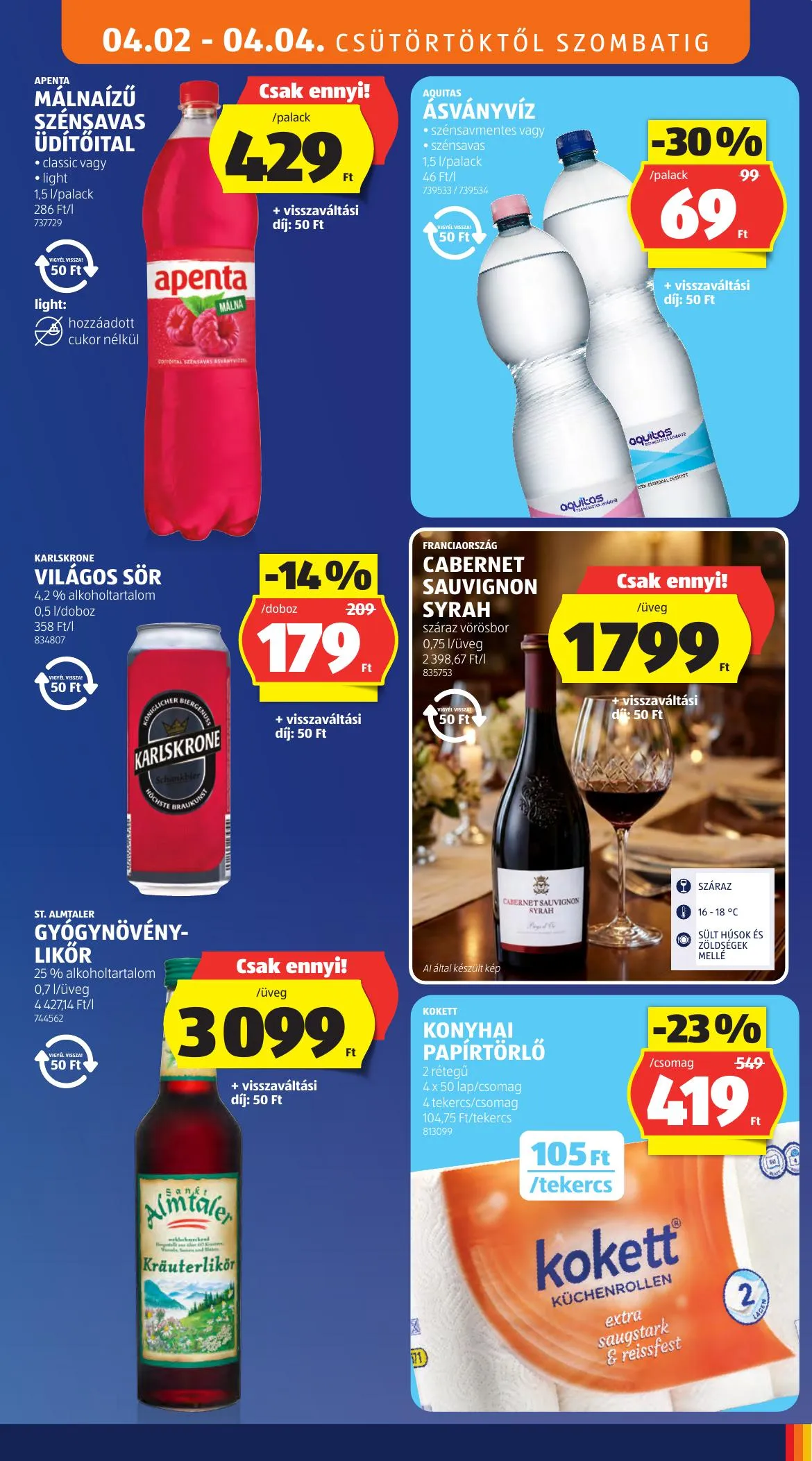 Aldi akciós újság 04.02–04.08 – 19. oldal