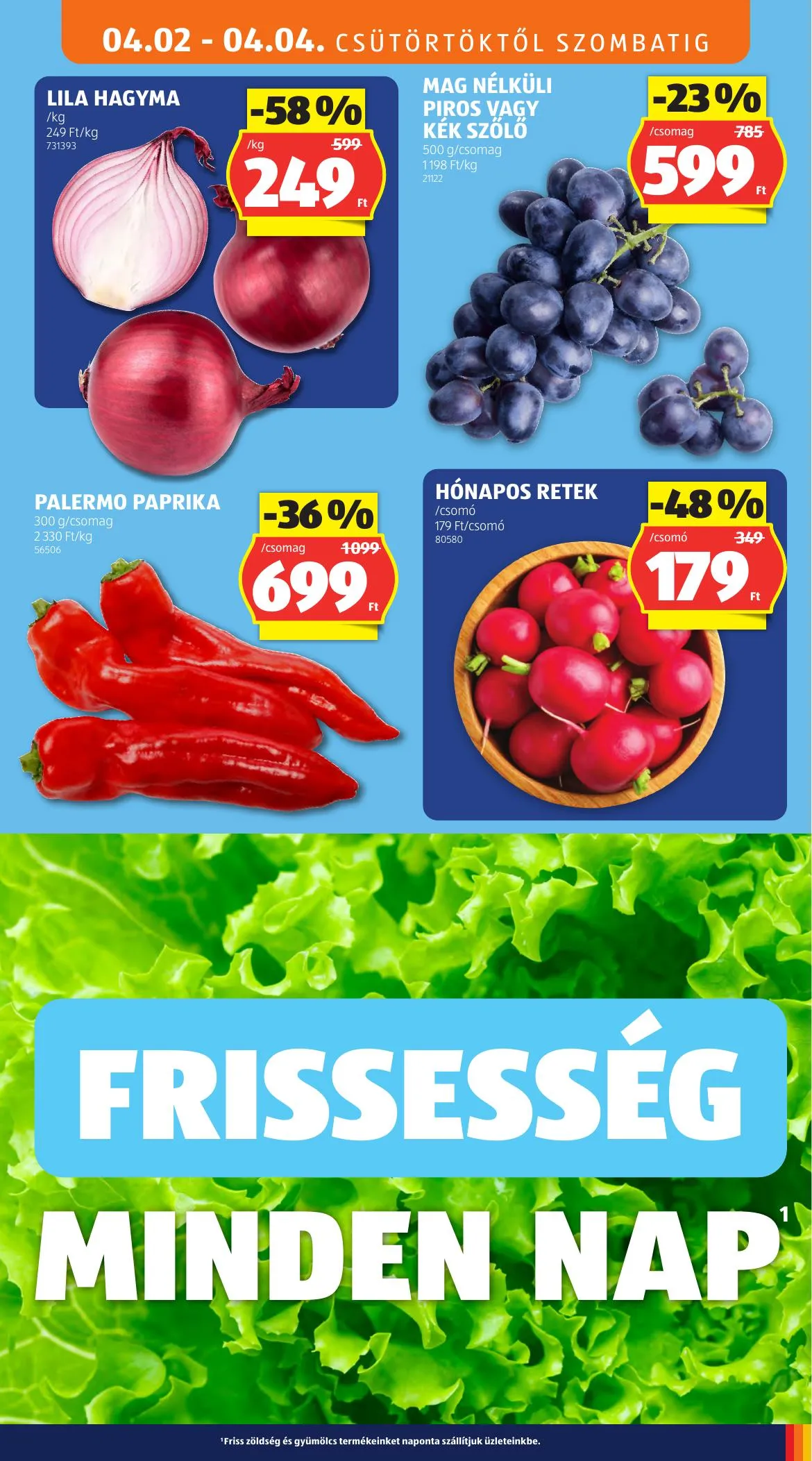 Aldi akciós újság 04.02–04.08 – 9. oldal