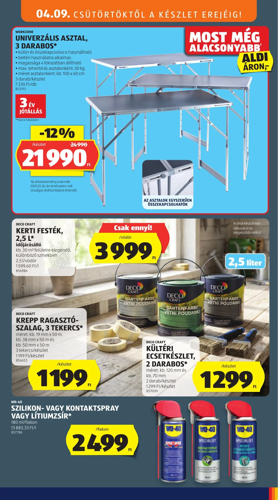 Aldi akciós újság 04.09–04.12 – 25. oldal