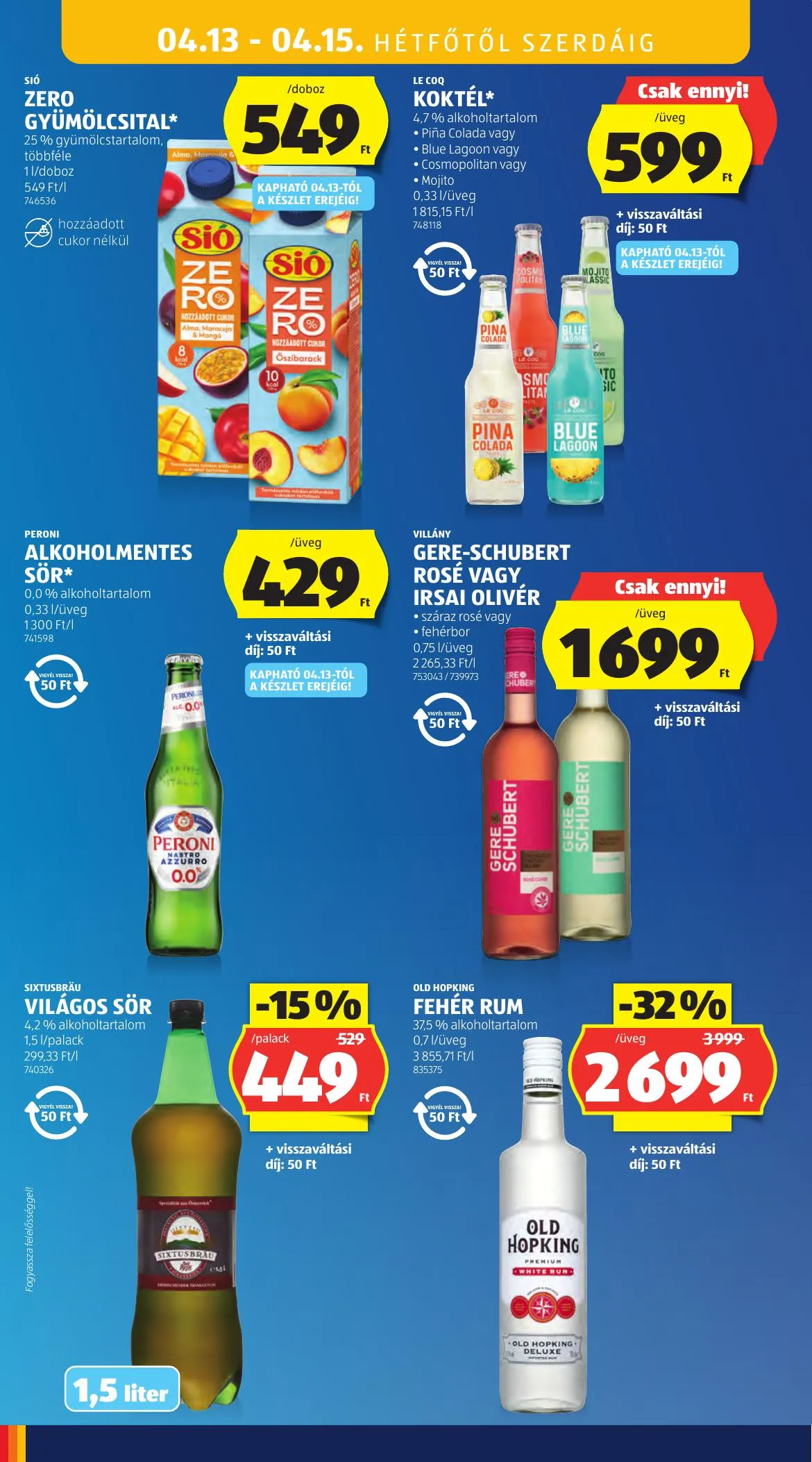 Aldi akciós újság 04.09–04.12 – 38. oldal