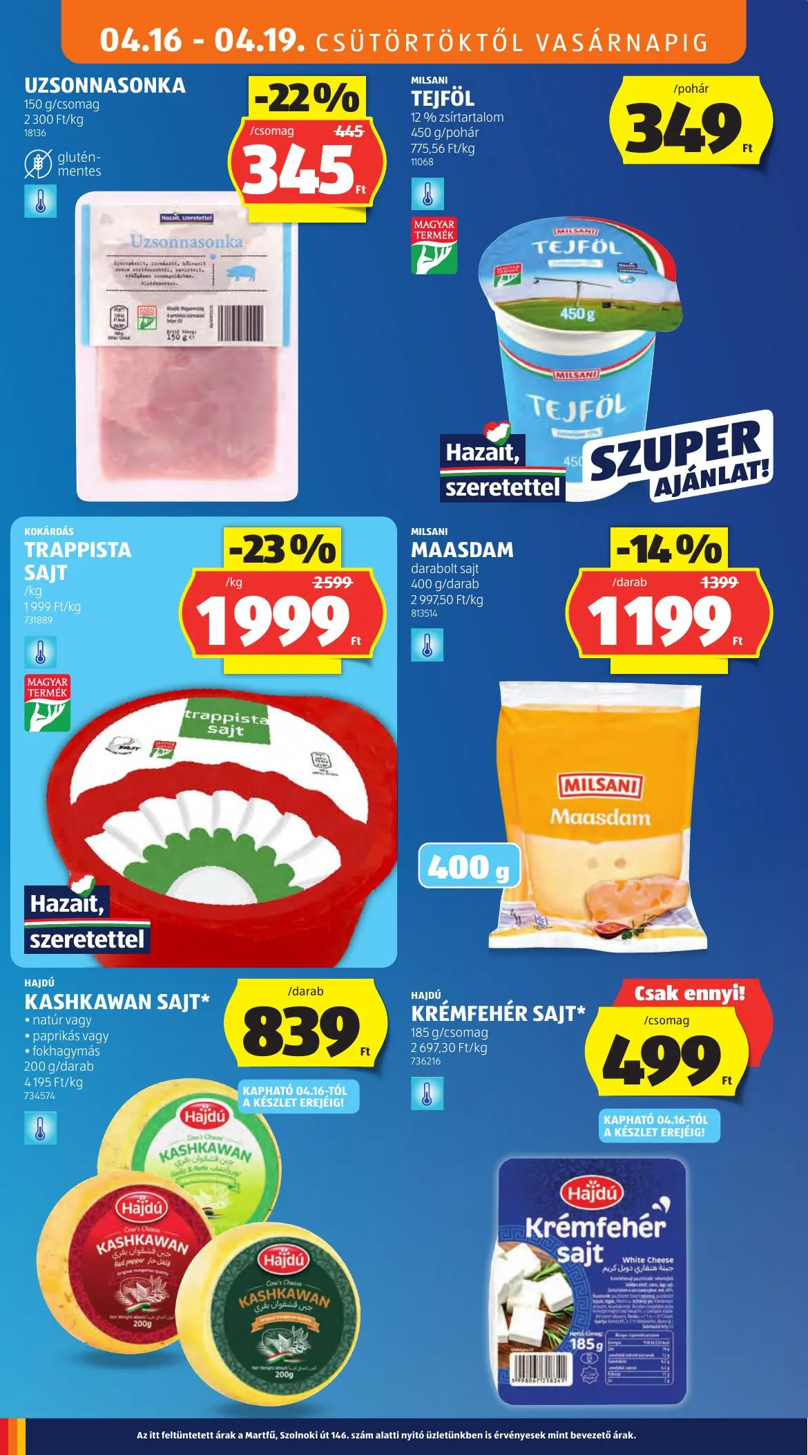 Aldi akciós újság 04.16–04.22 – 12. oldal