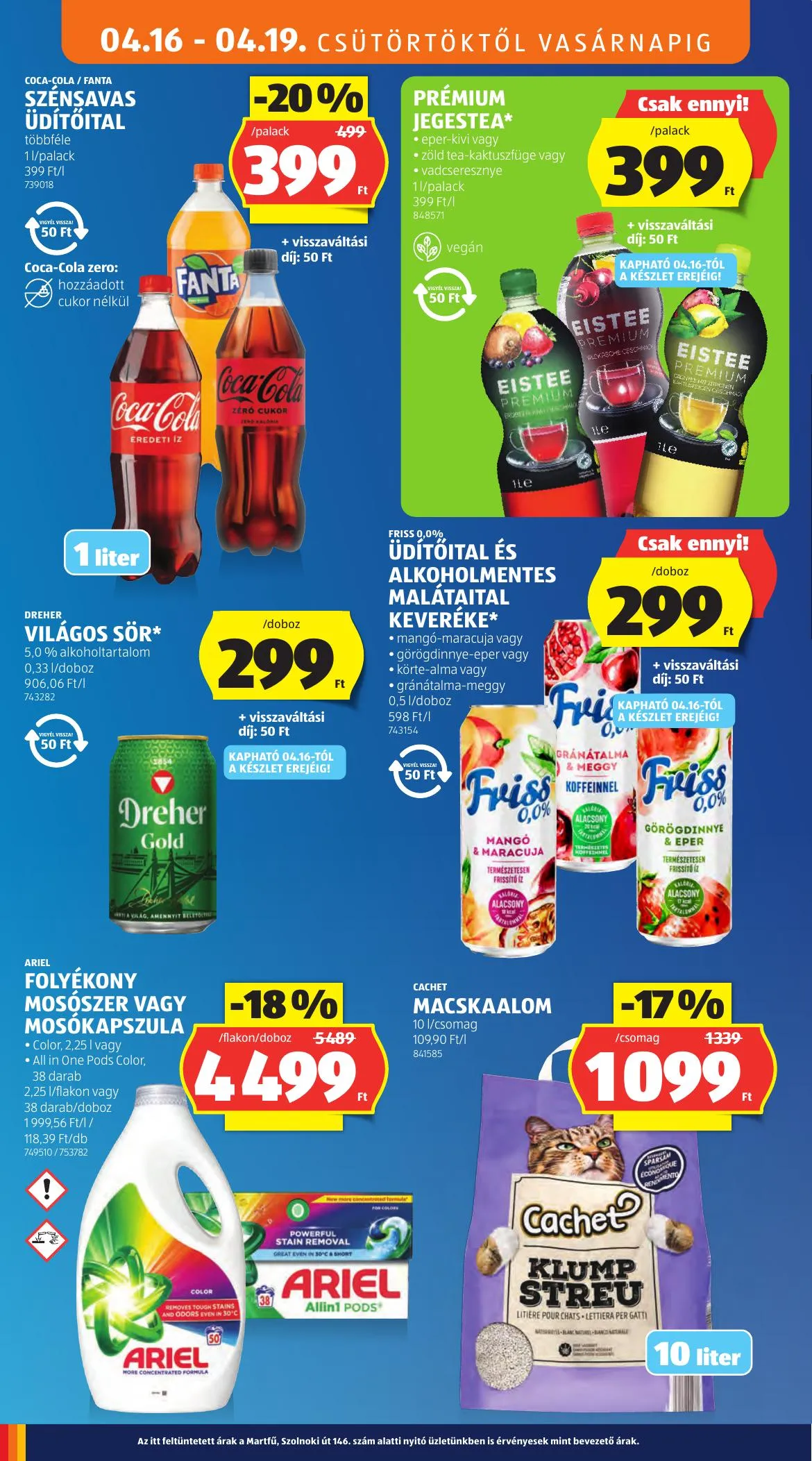 Aldi akciós újság 04.16–04.22 – 16. oldal