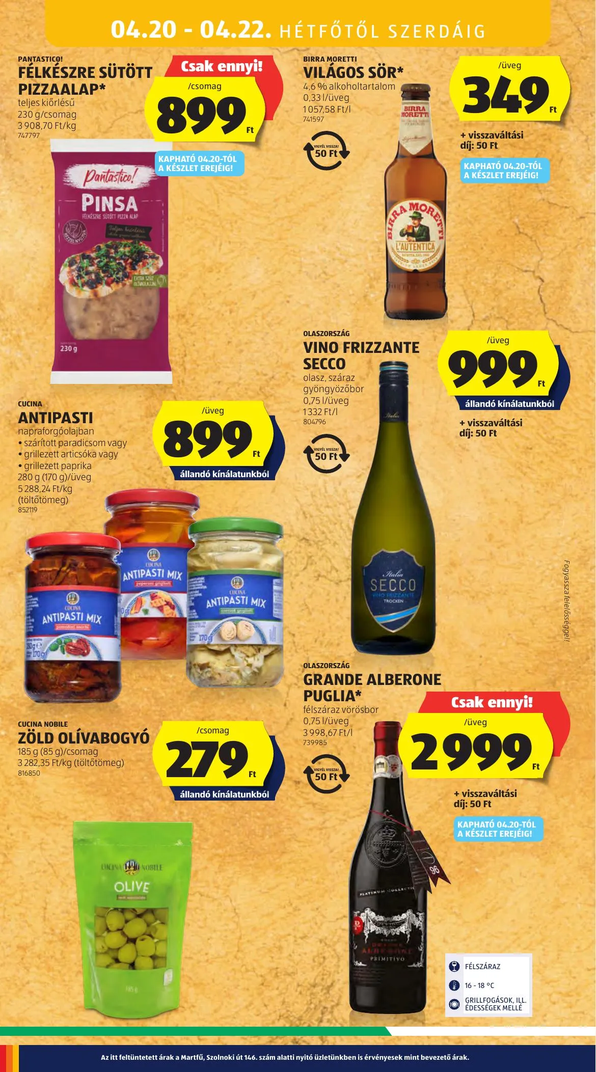 Aldi akciós újság 04.16–04.22 – 46. oldal