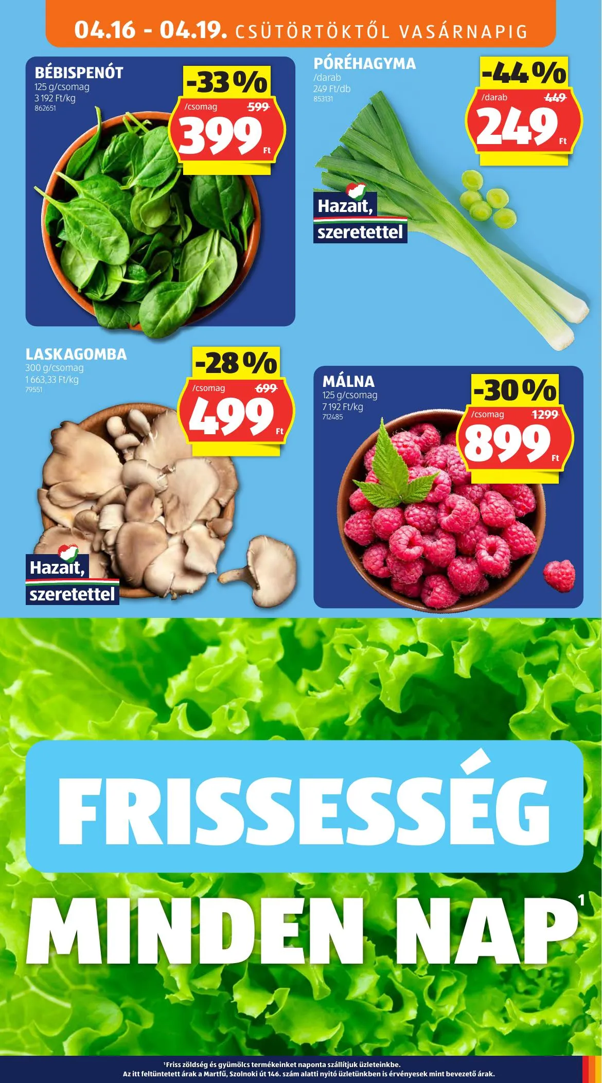 Aldi akciós újság 04.16–04.22 – 9. oldal