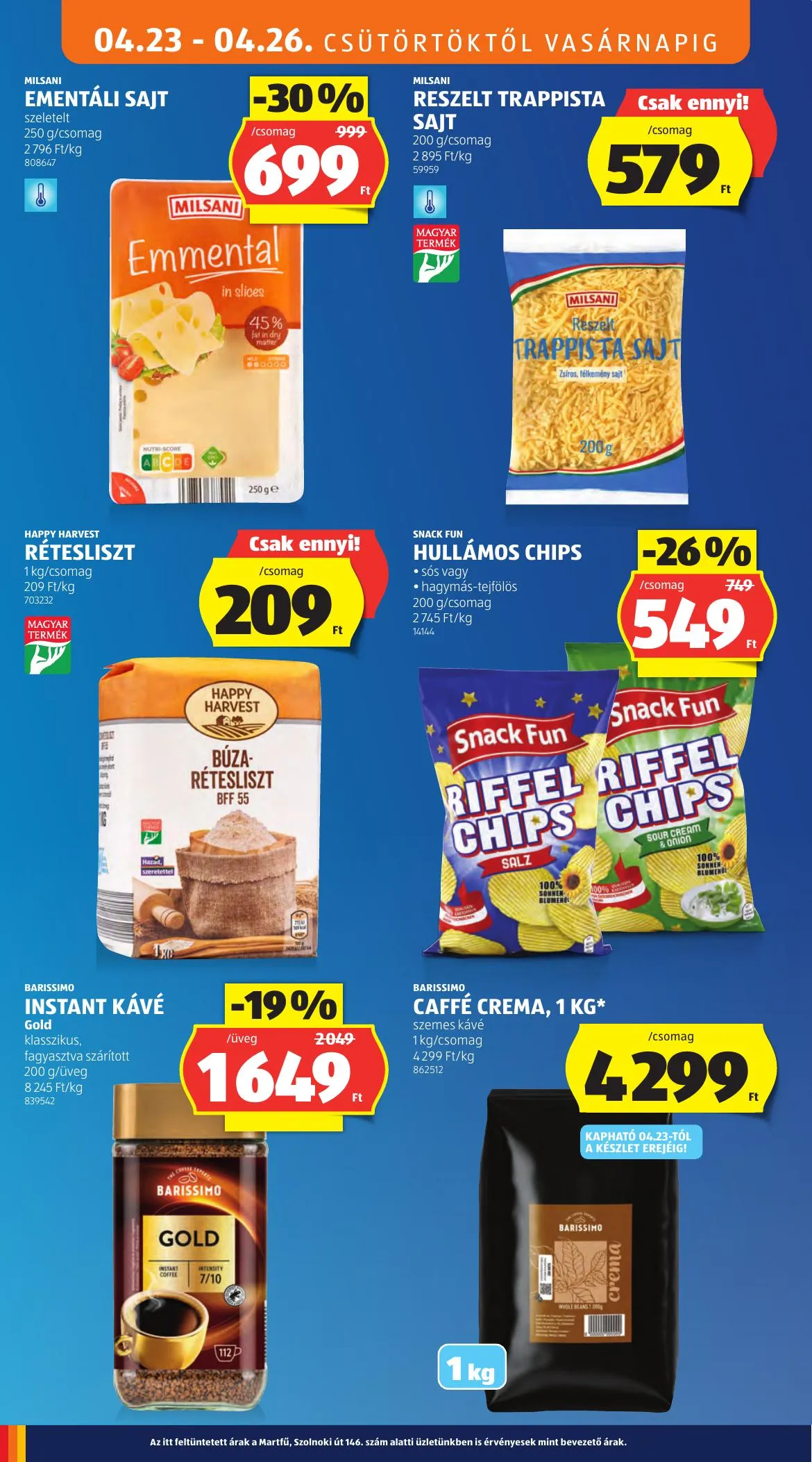 Aldi akciós újság 04.23–04.29 – 12. oldal