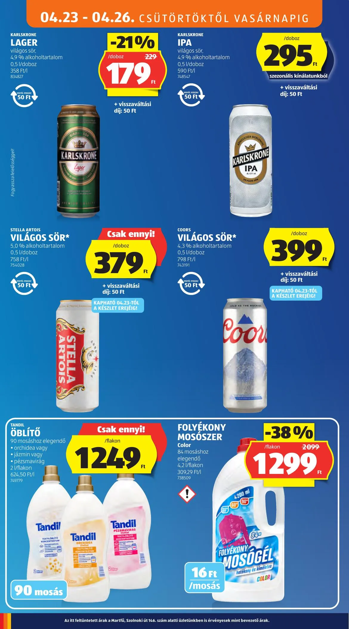 Aldi akciós újság 04.23–04.29 – 14. oldal