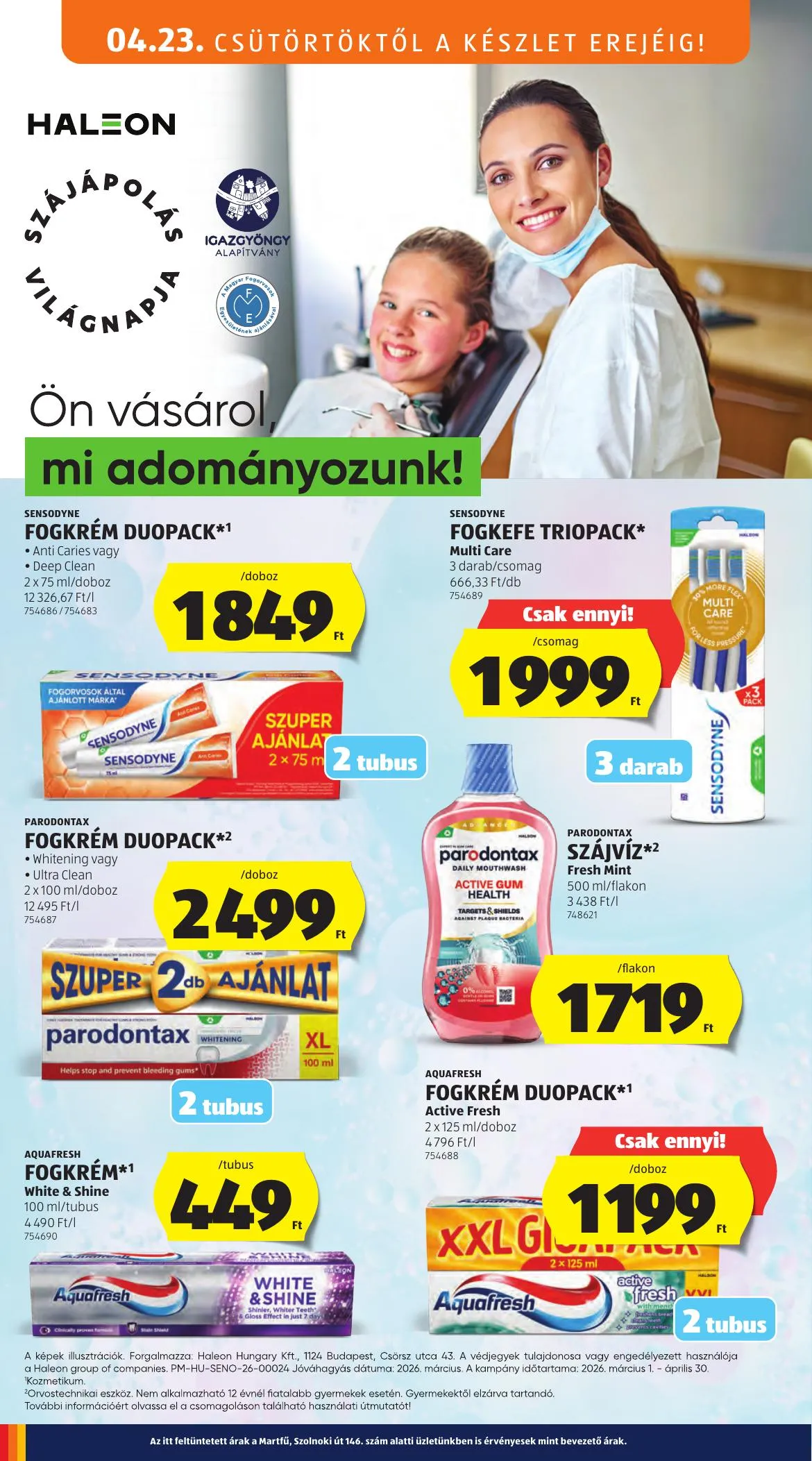 Aldi akciós újság 04.23–04.29 – 22. oldal