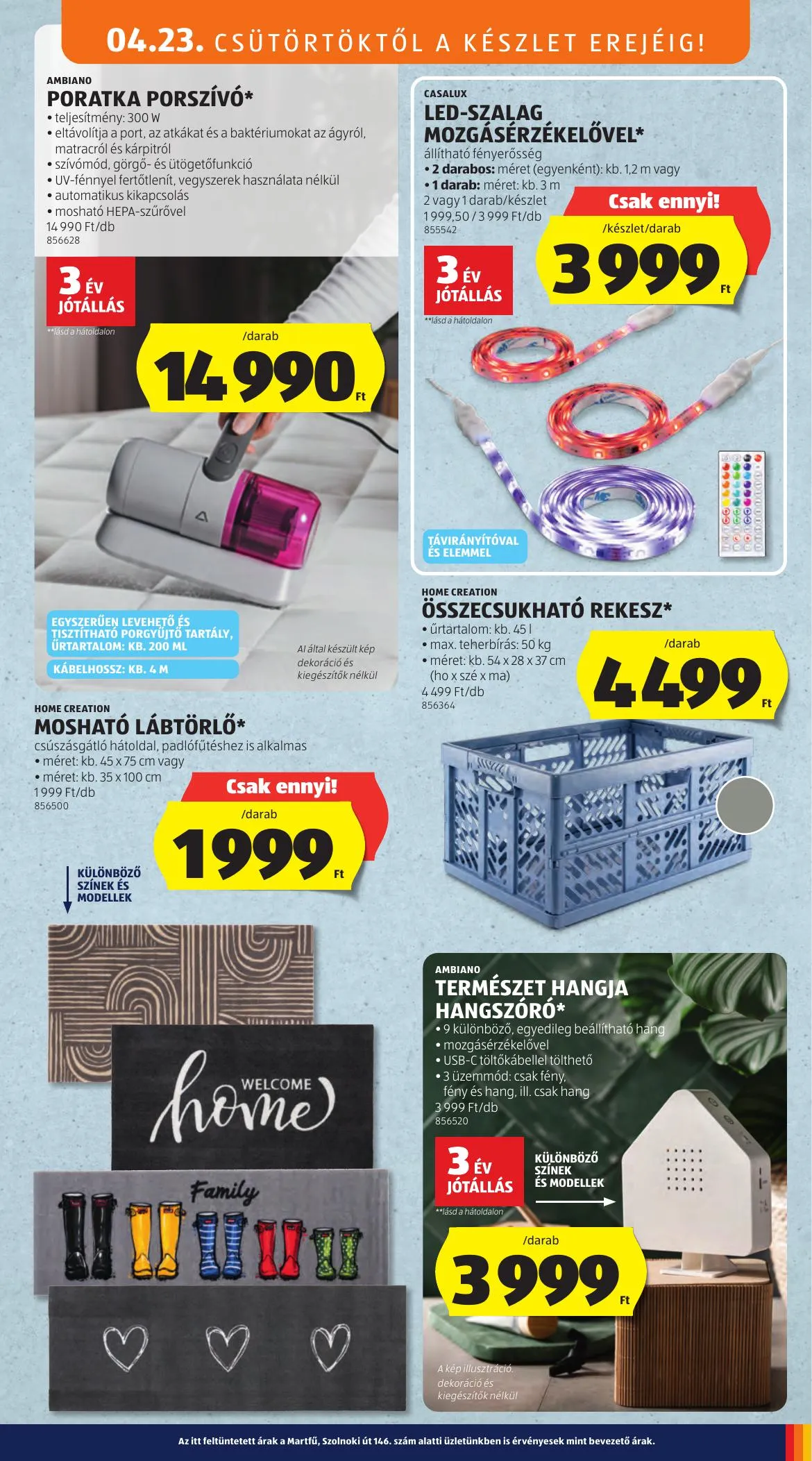 Aldi akciós újság 04.23–04.29 – 23. oldal