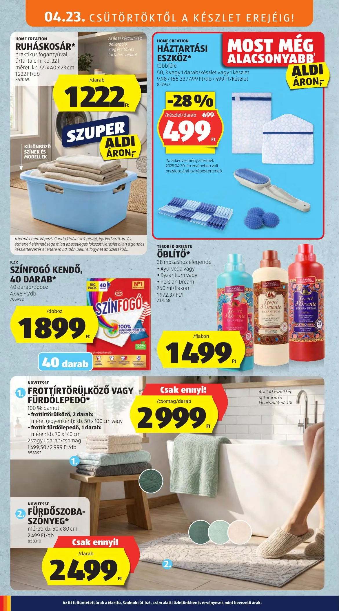Aldi akciós újság 04.23–04.29 – 24. oldal