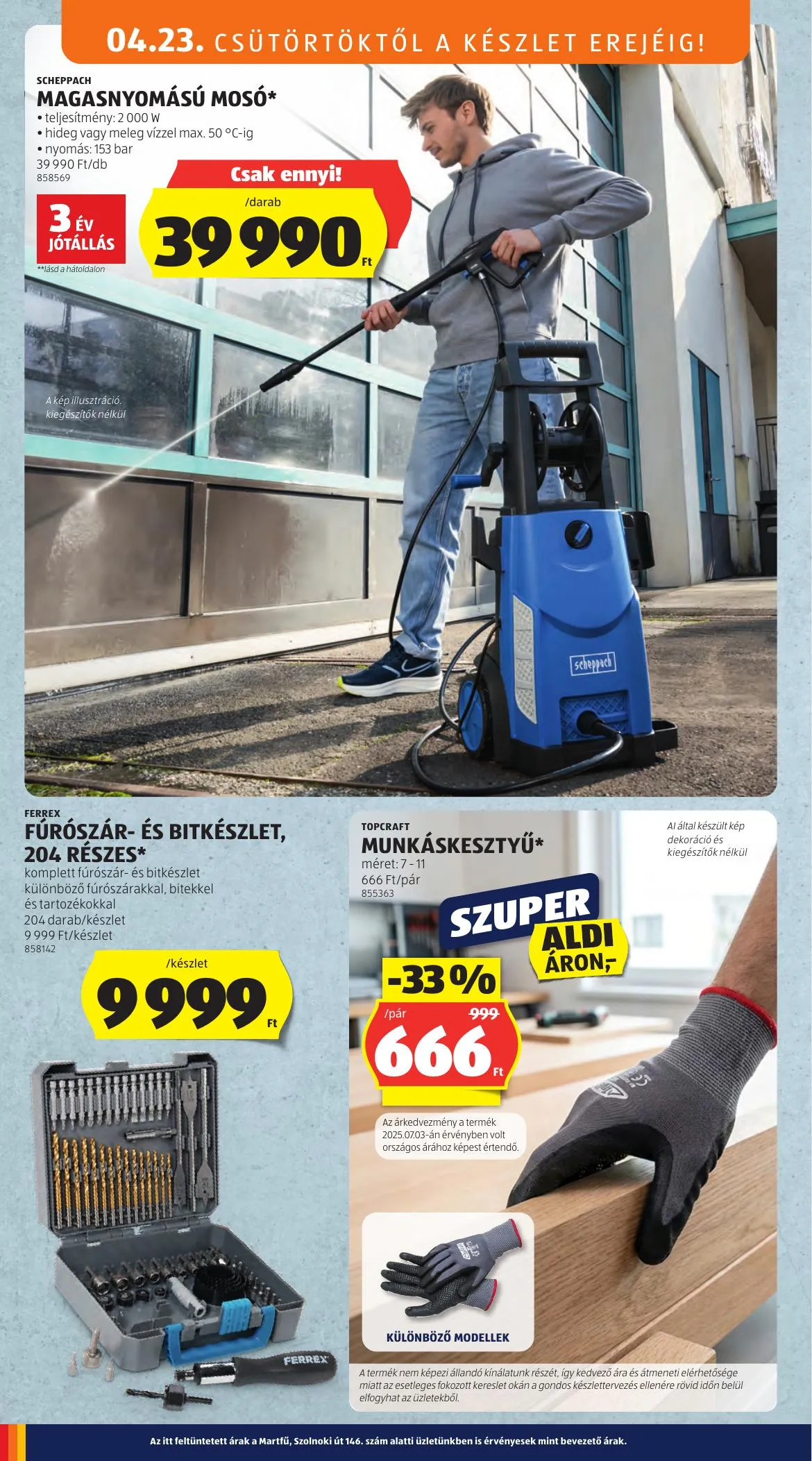 Aldi akciós újság 04.23–04.29 – 30. oldal