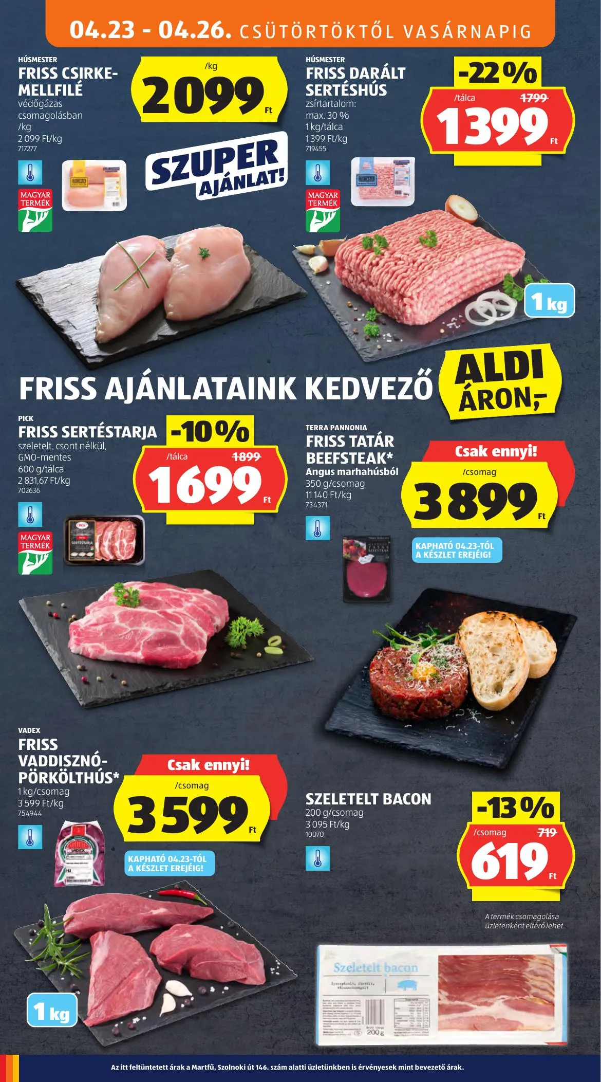Aldi akciós újság 04.23–04.29 – 6. oldal