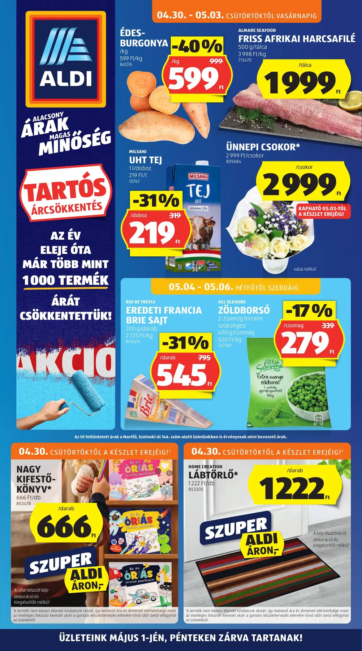 Aldi akciós újság 04.30–05.06