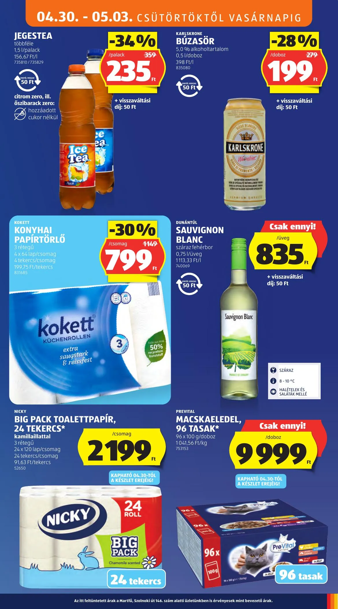 Aldi akciós újság 04.30–05.06 – 15. oldal