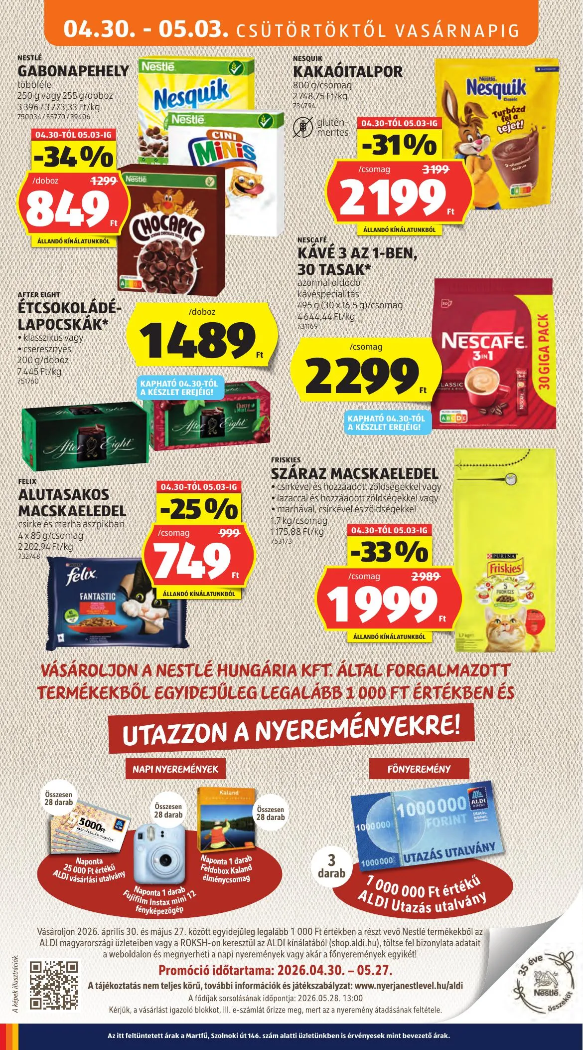 Aldi akciós újság 04.30–05.06 – 16. oldal