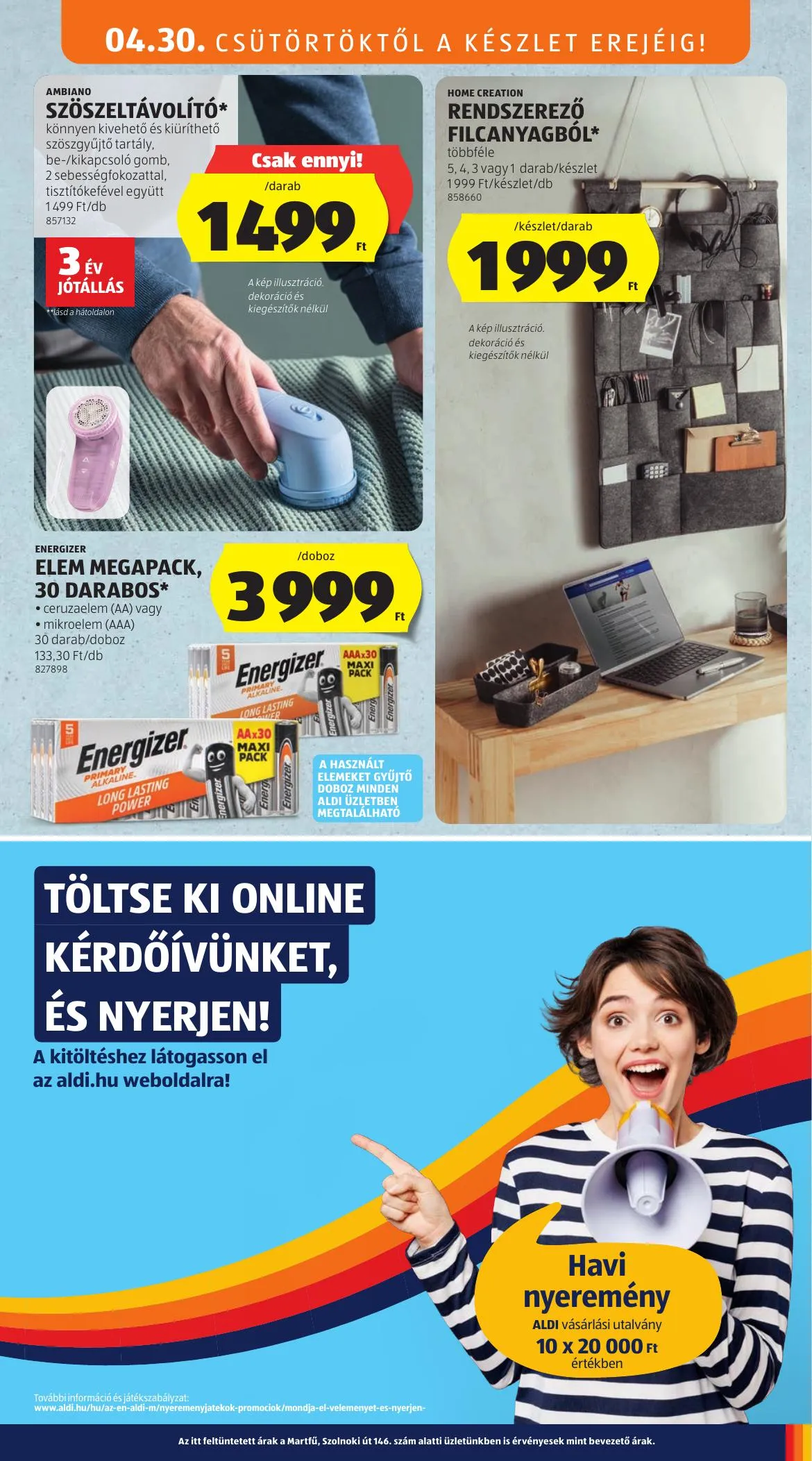 Aldi akciós újság 04.30–05.06 – 21. oldal