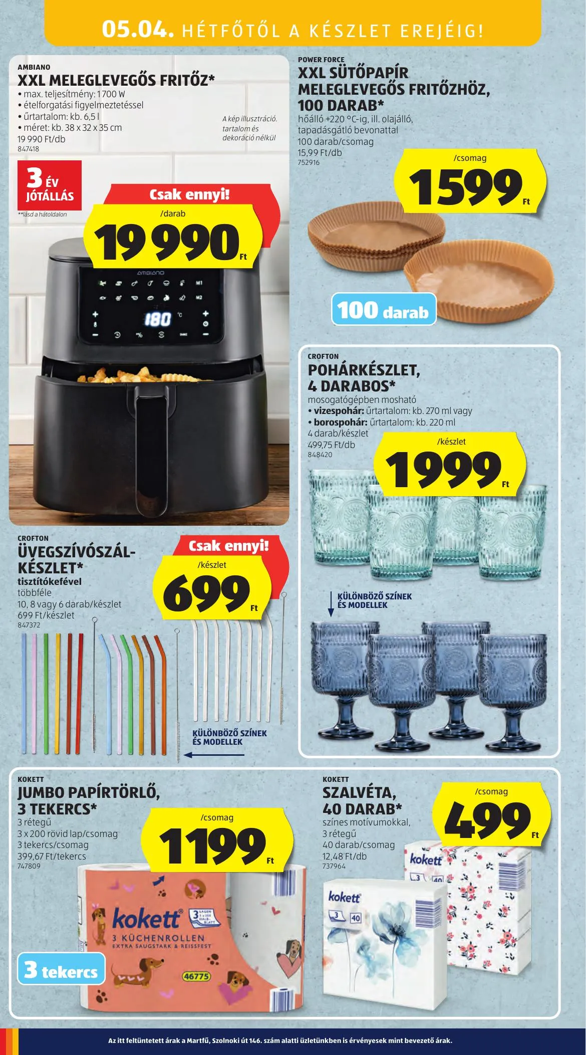 Aldi akciós újság 04.30–05.06 – 46. oldal