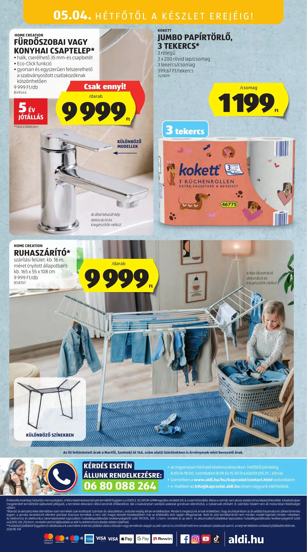 Aldi akciós újság 04.30–05.06 – 51. oldal