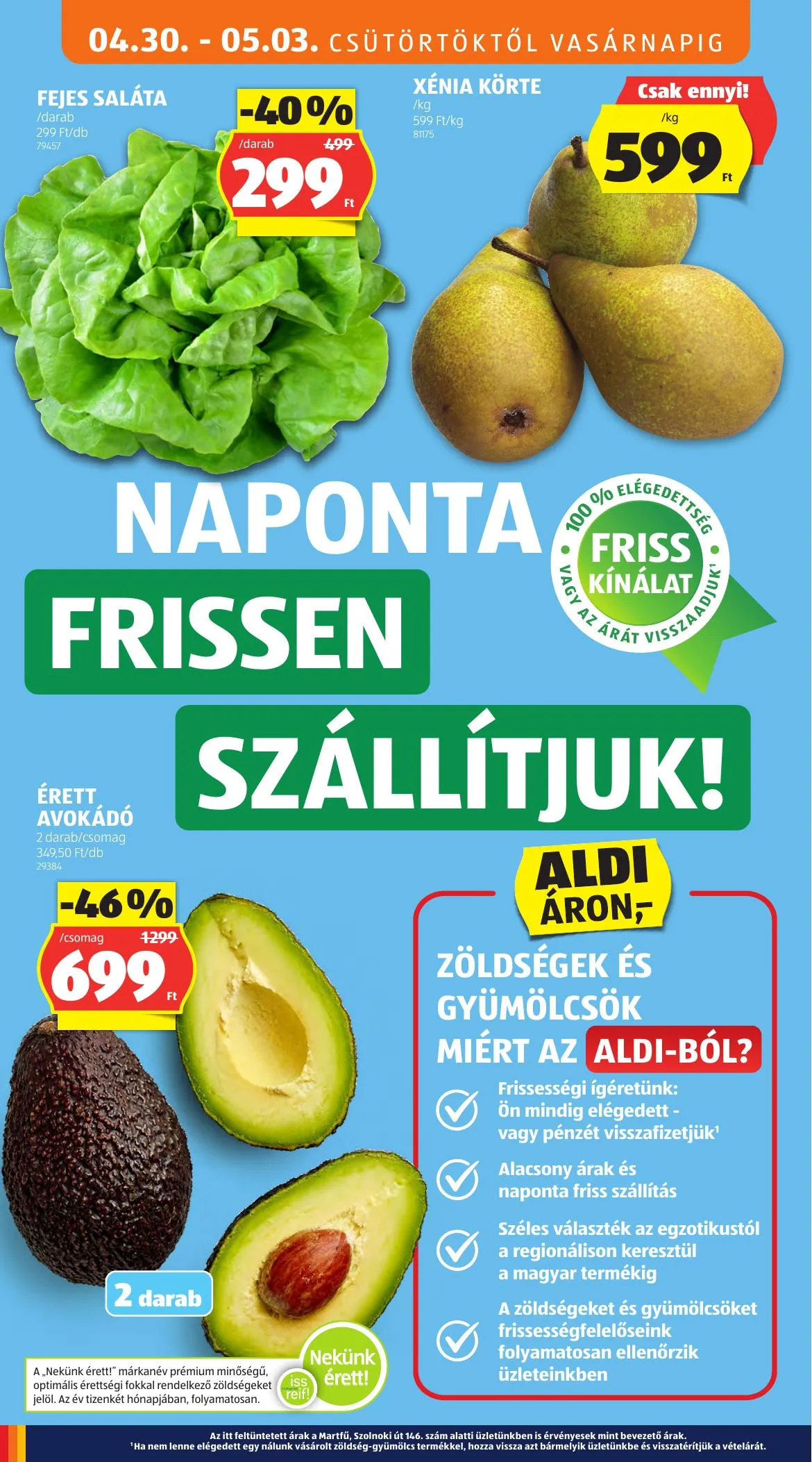 Aldi akciós újság 04.30–05.06 – 6. oldal