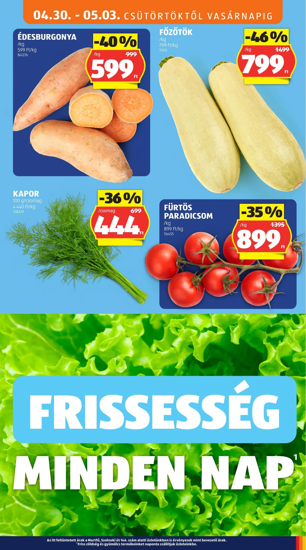 Aldi akciós újság 04.30–05.06 – 7. oldal