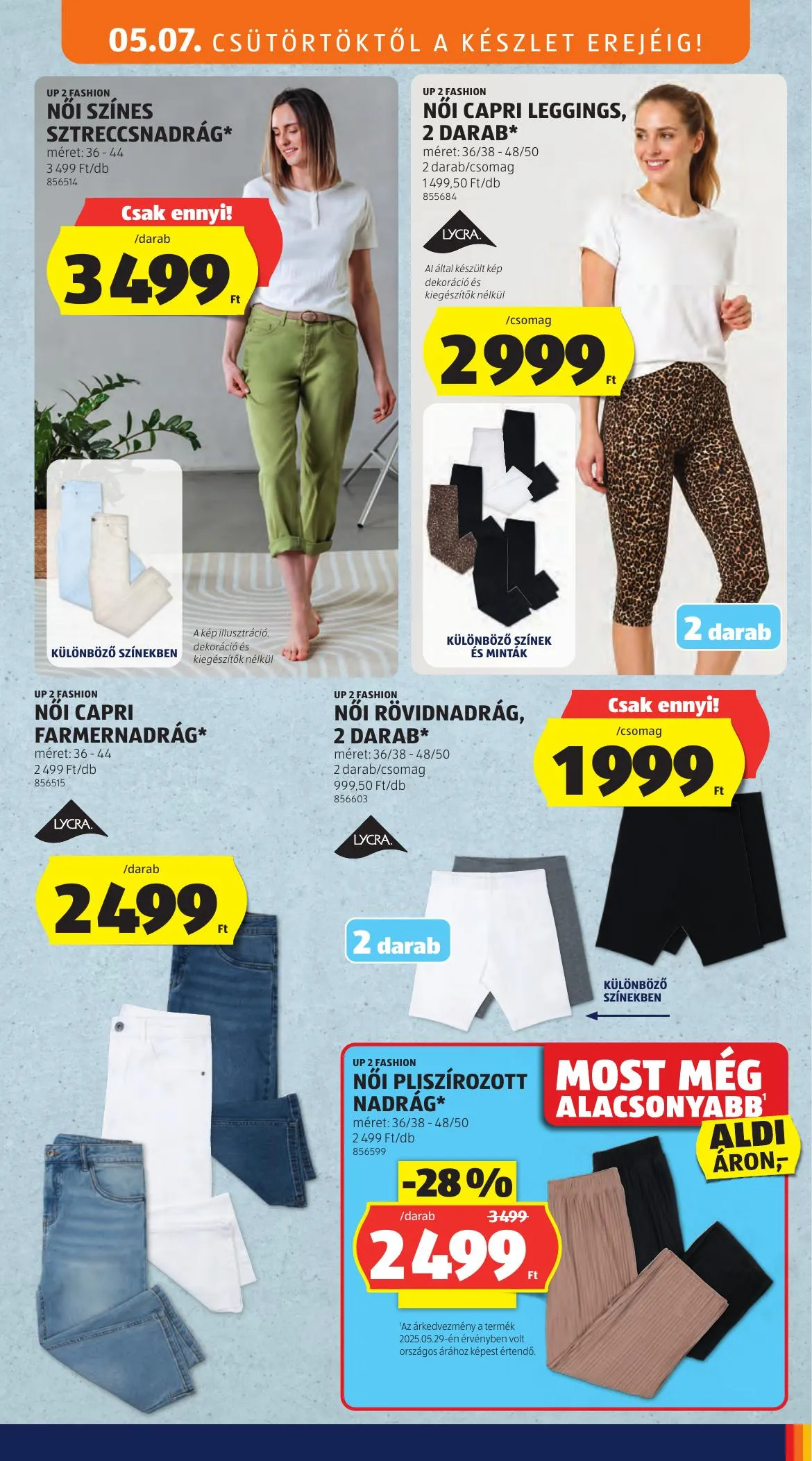 Aldi akciós újság 05.07–05.13 – 25. oldal