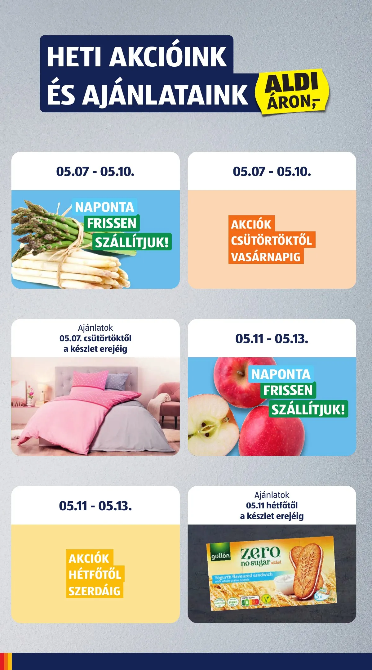 Aldi akciós újság 05.07–05.13 – 4. oldal