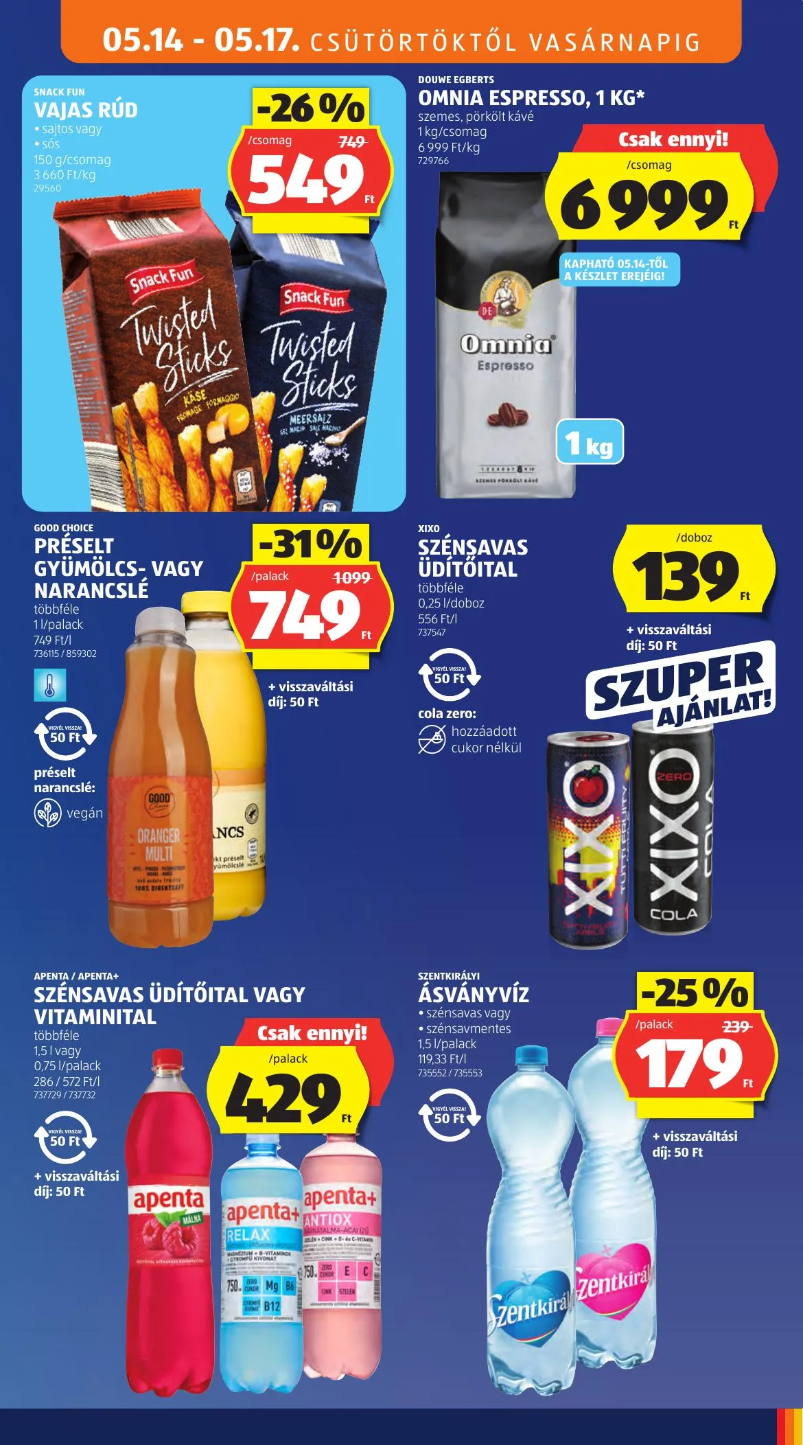Aldi akciós újság 05.14–05.20 – 15. oldal