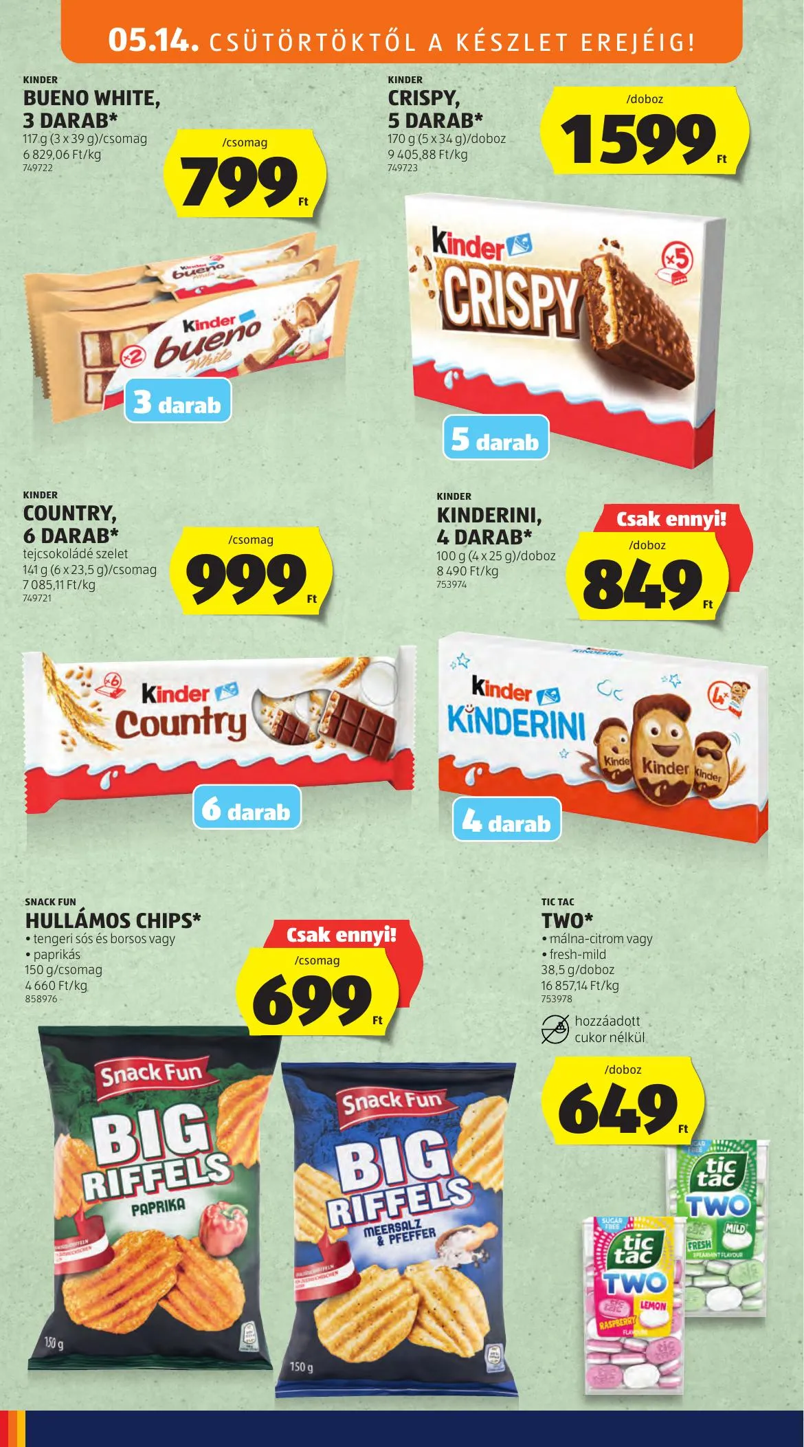 Aldi akciós újság 05.14–05.20 – 20. oldal