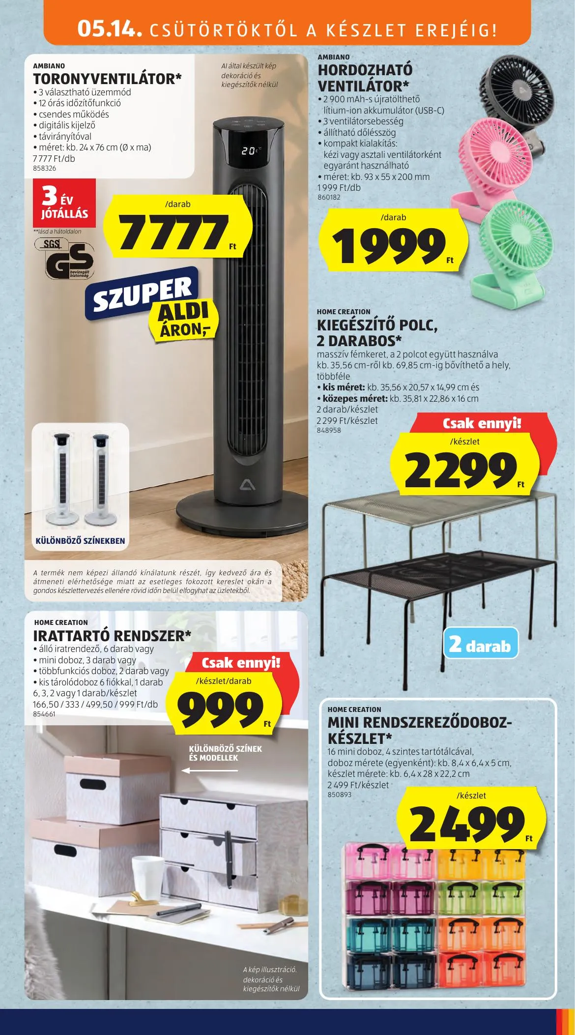 Aldi akciós újság 05.14–05.20 – 27. oldal