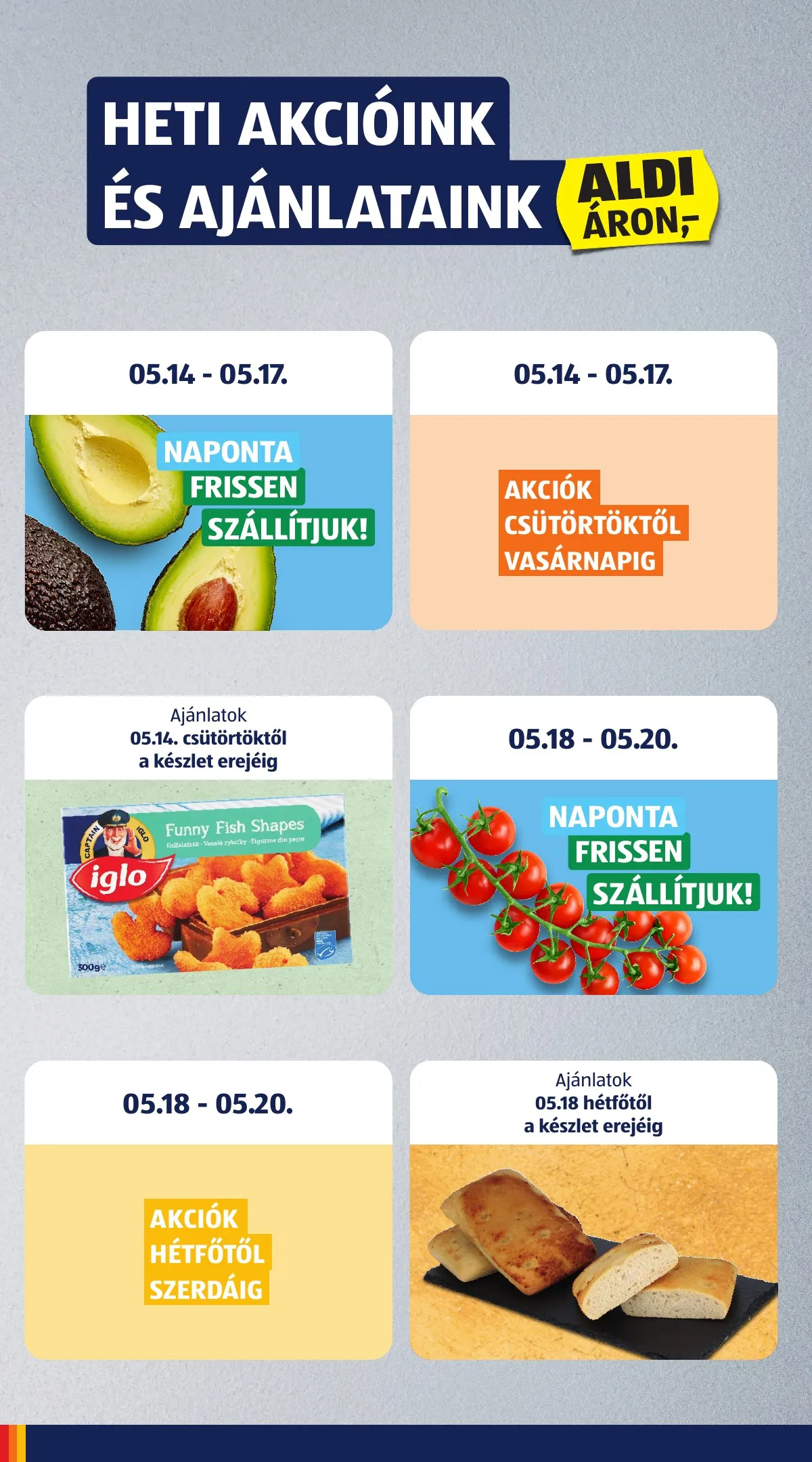 Aldi akciós újság 05.14–05.20 – 4. oldal
