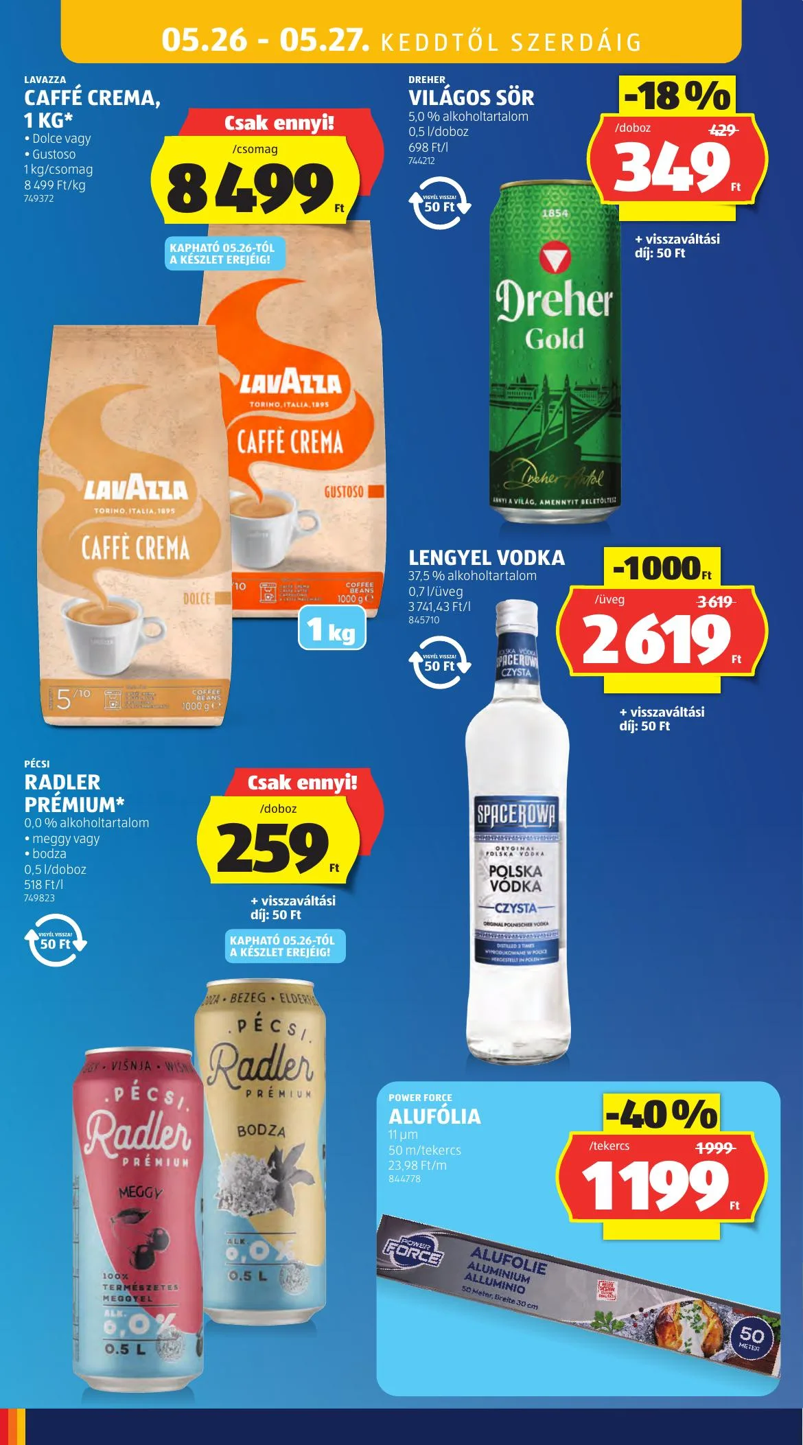 Aldi akciós újság 05.21–05.27 – 38. oldal