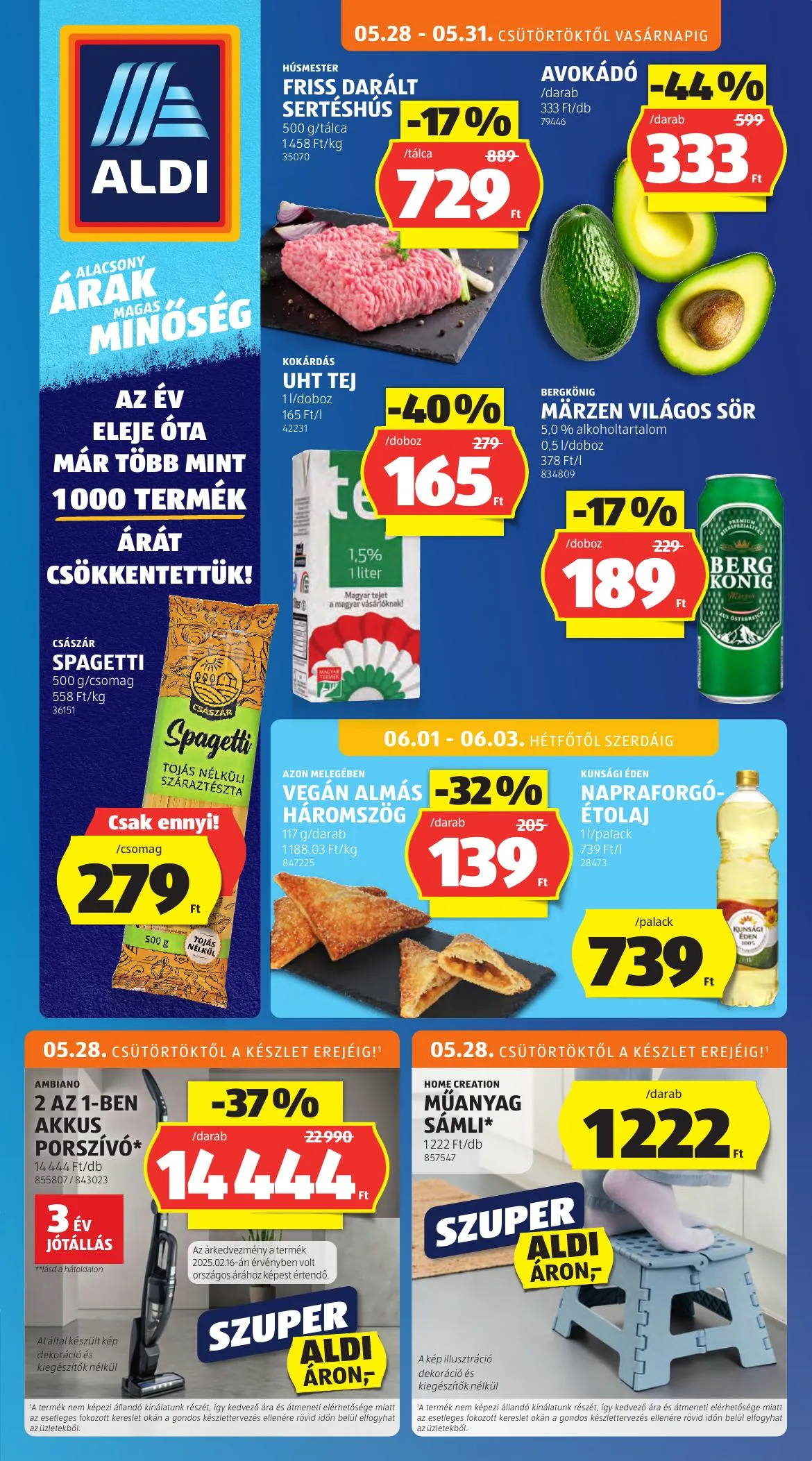 Aldi akciós újság 05.28–06.03