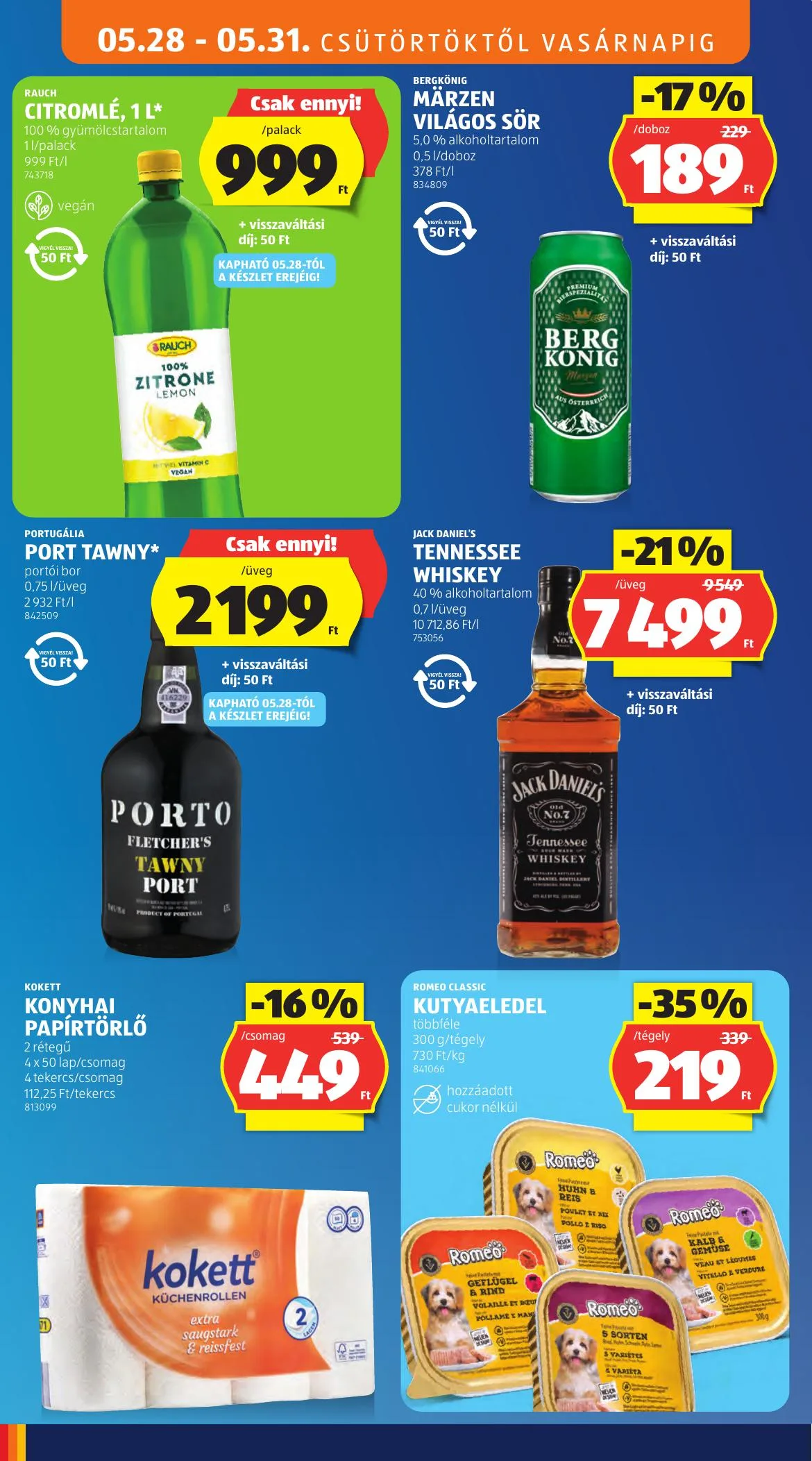 Aldi akciós újság 05.28–06.03 – 18. oldal