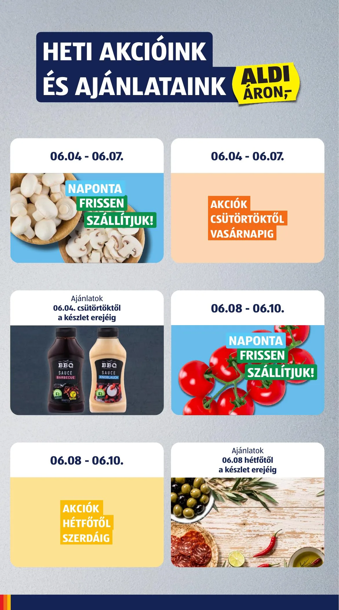 Aldi akciós újság 06.04–06.10 – 6. oldal