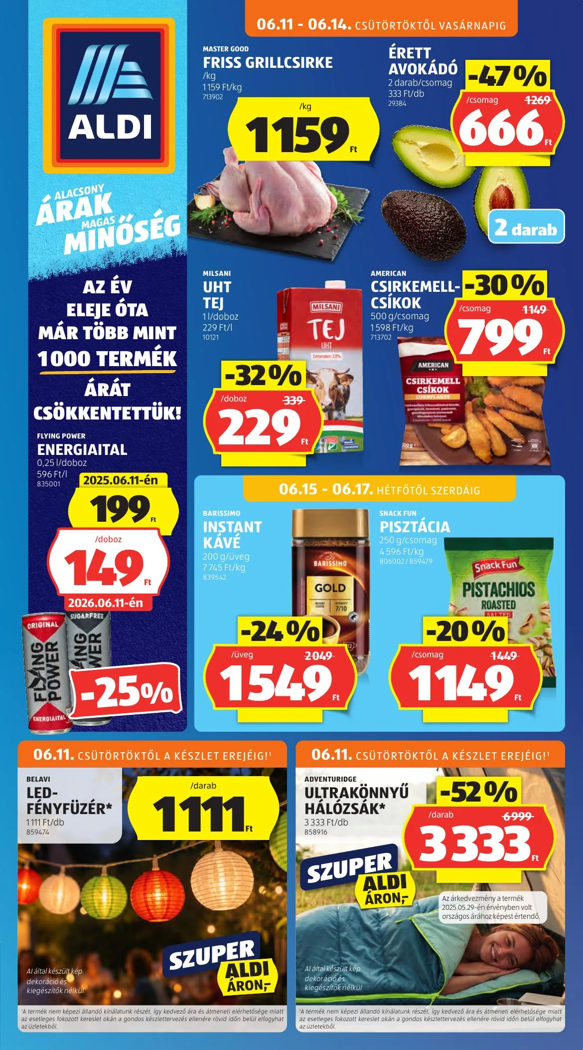 Aldi akciós újság 06.11–06.17