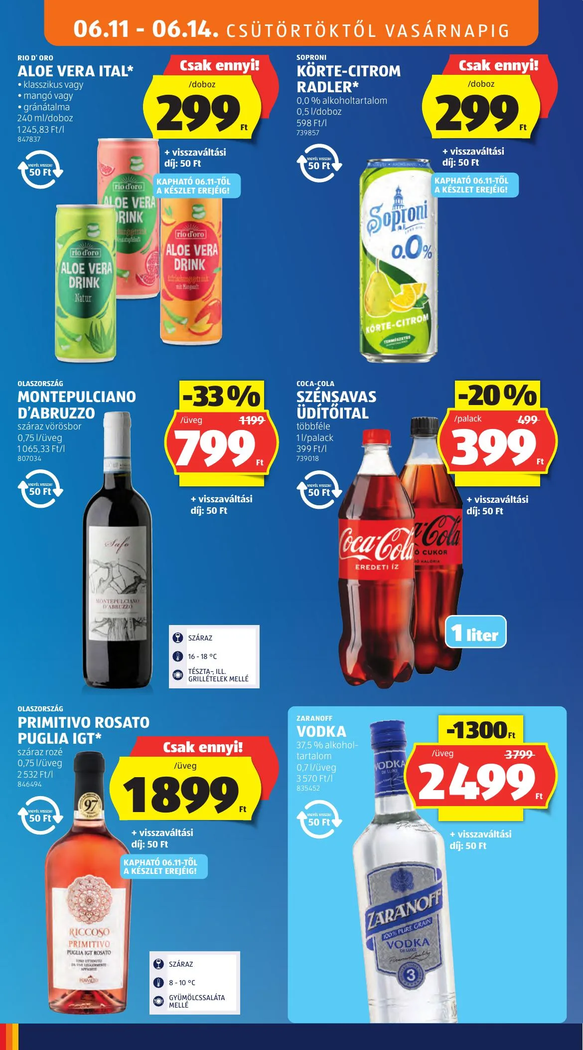 Aldi akciós újság 06.11–06.17 – 16. oldal