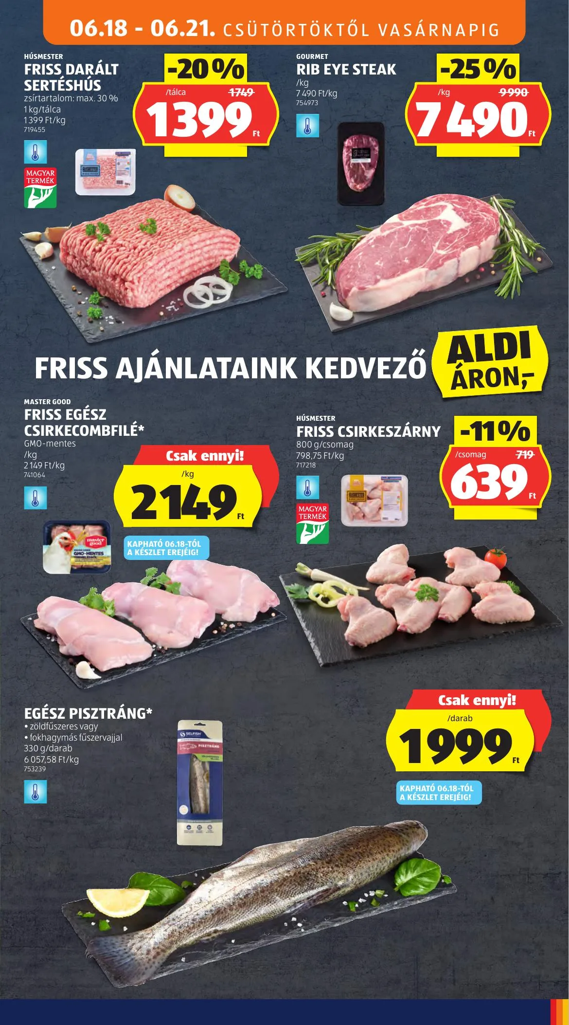 Aldi akciós újság 06.18–06.24 – 11. oldal