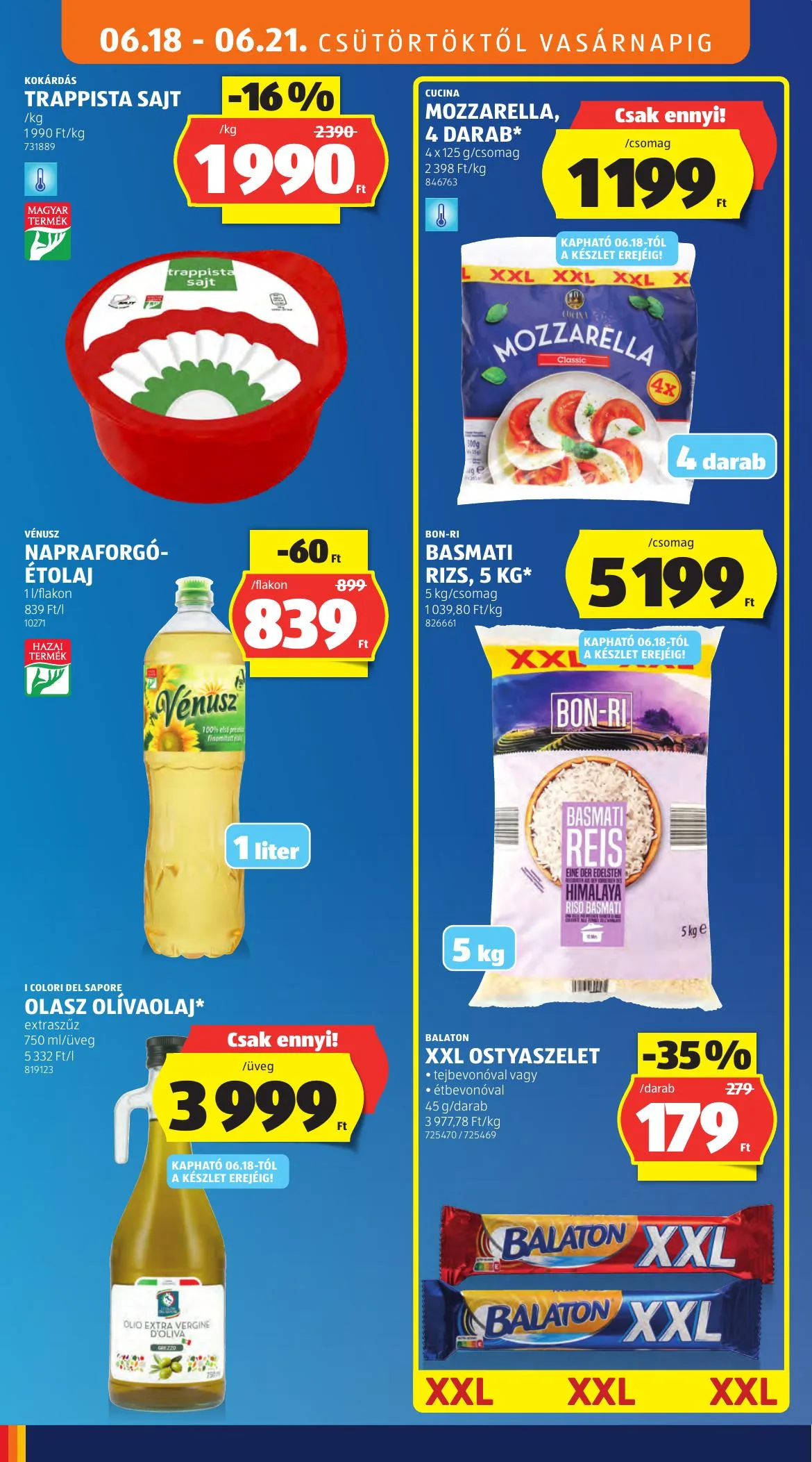 Aldi akciós újság 06.18–06.24 – 16. oldal