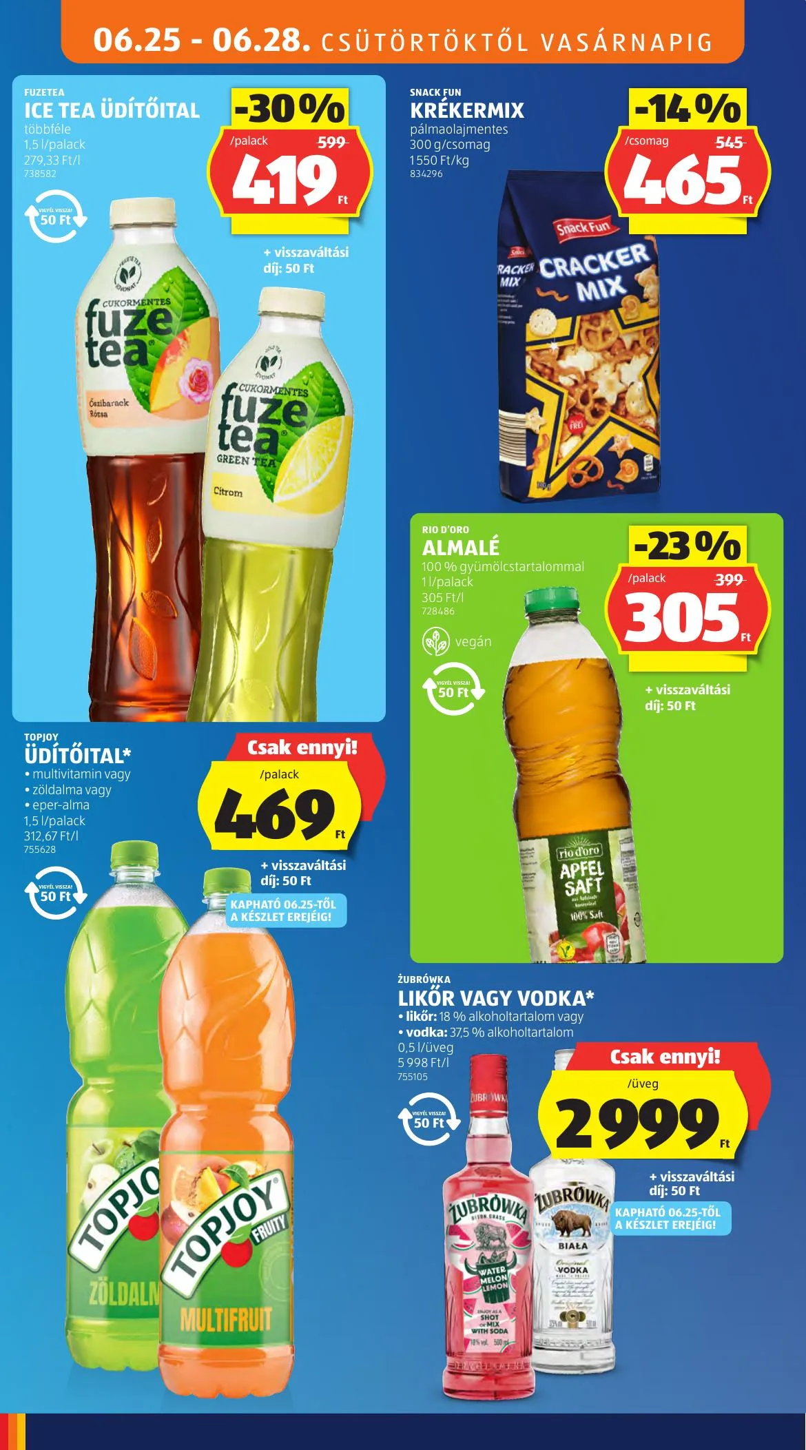 Aldi akciós újság 06.25–07.01 – 18. oldal