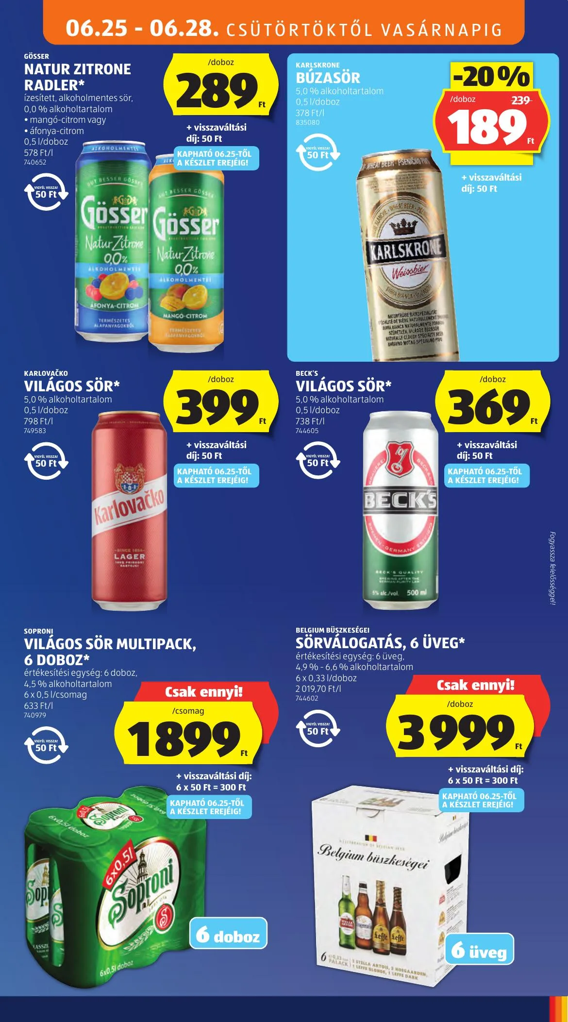 Aldi akciós újság 06.25–07.01 – 19. oldal