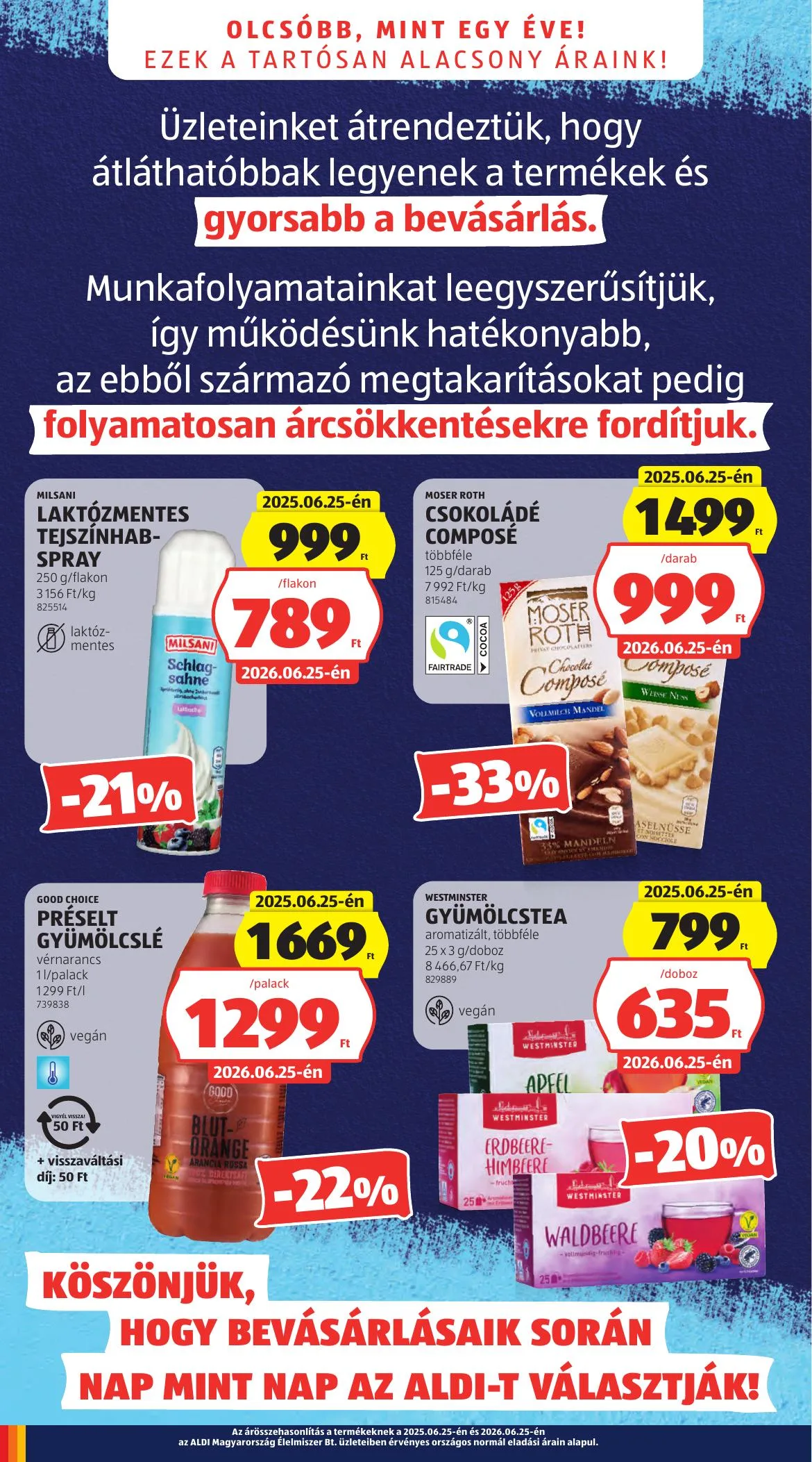 Aldi akciós újság 06.25–07.01 – 4. oldal