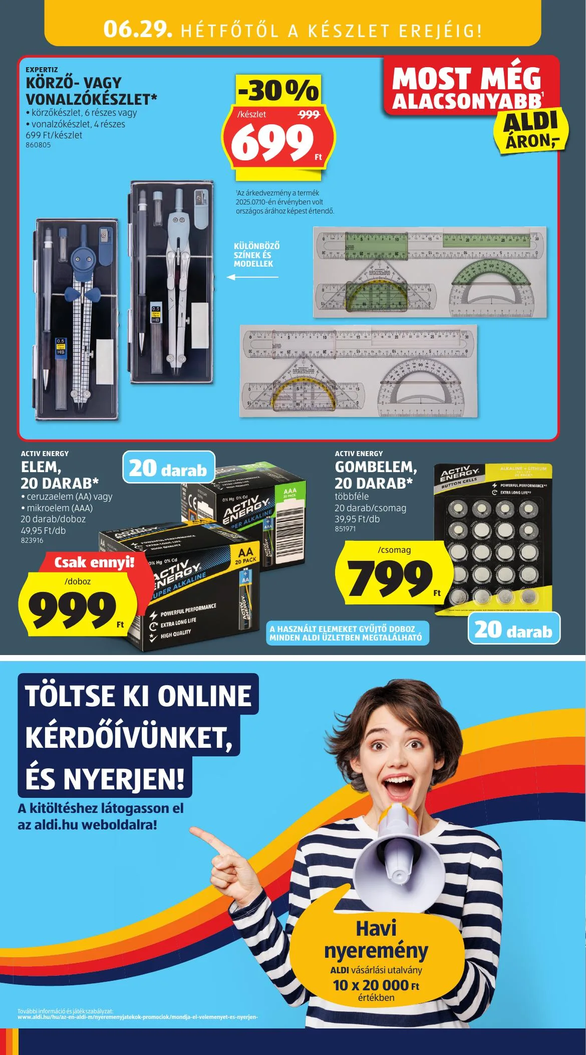 Aldi akciós újság 06.25–07.01 – 54. oldal