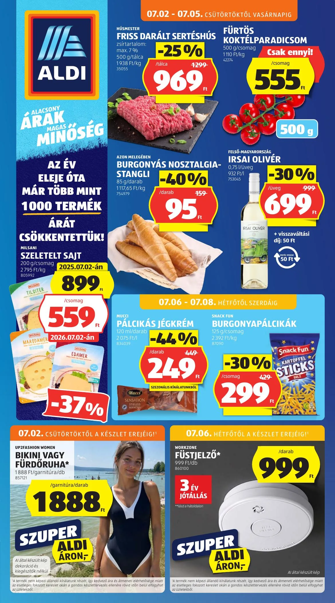 Aldi akciós újság 07.02–07.08