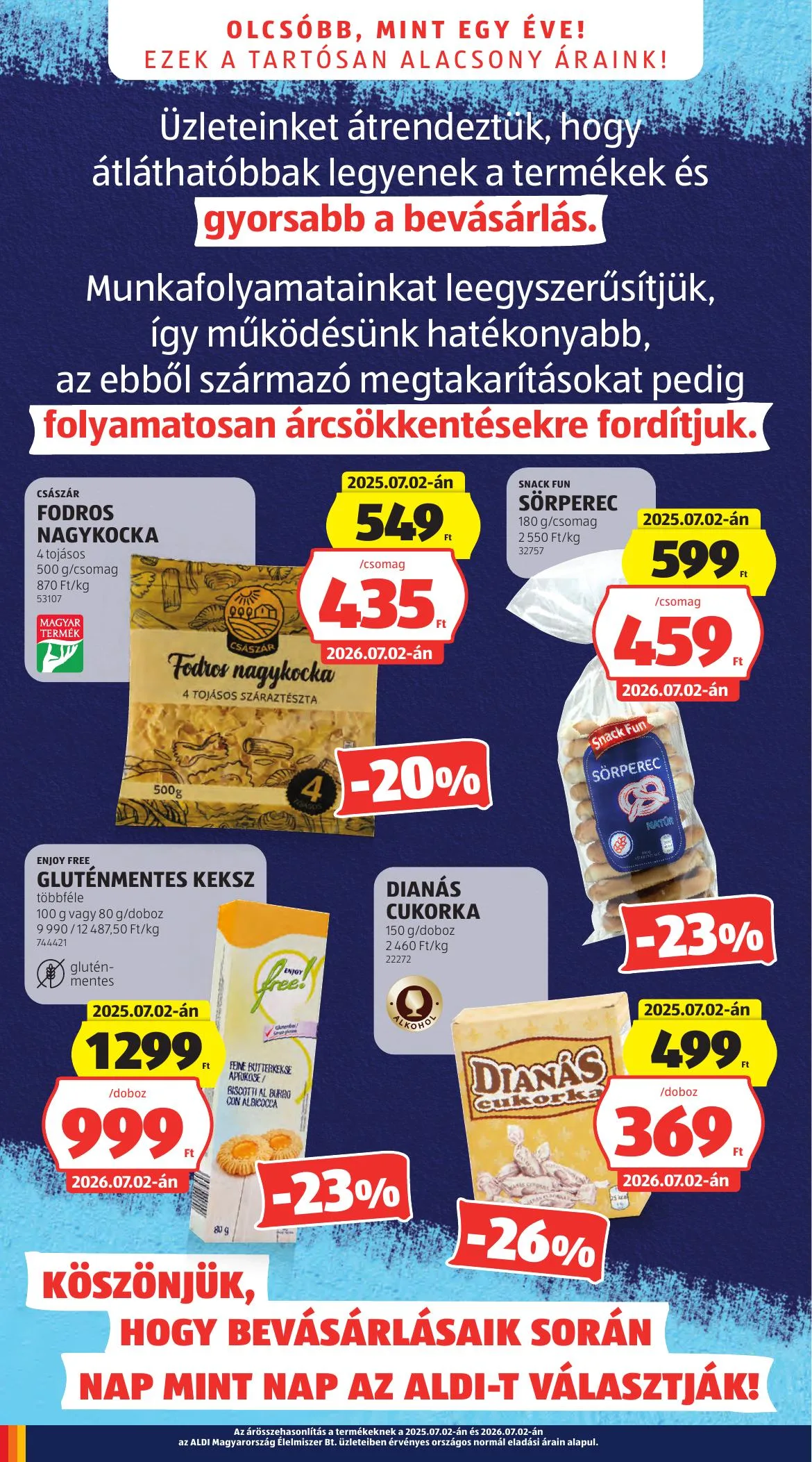 Aldi akciós újság 07.02–07.08 – 4. oldal